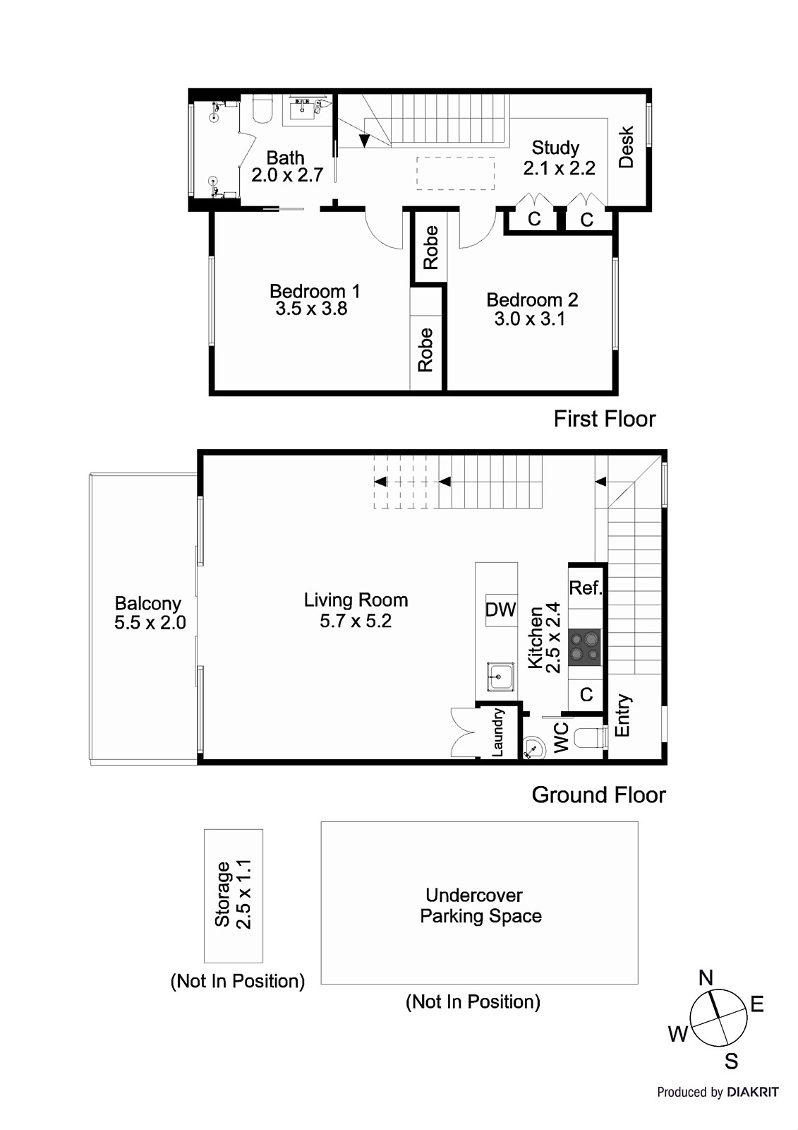 6/488 Dandenong Road, Caulfield North VIC 3161 - Floorplan