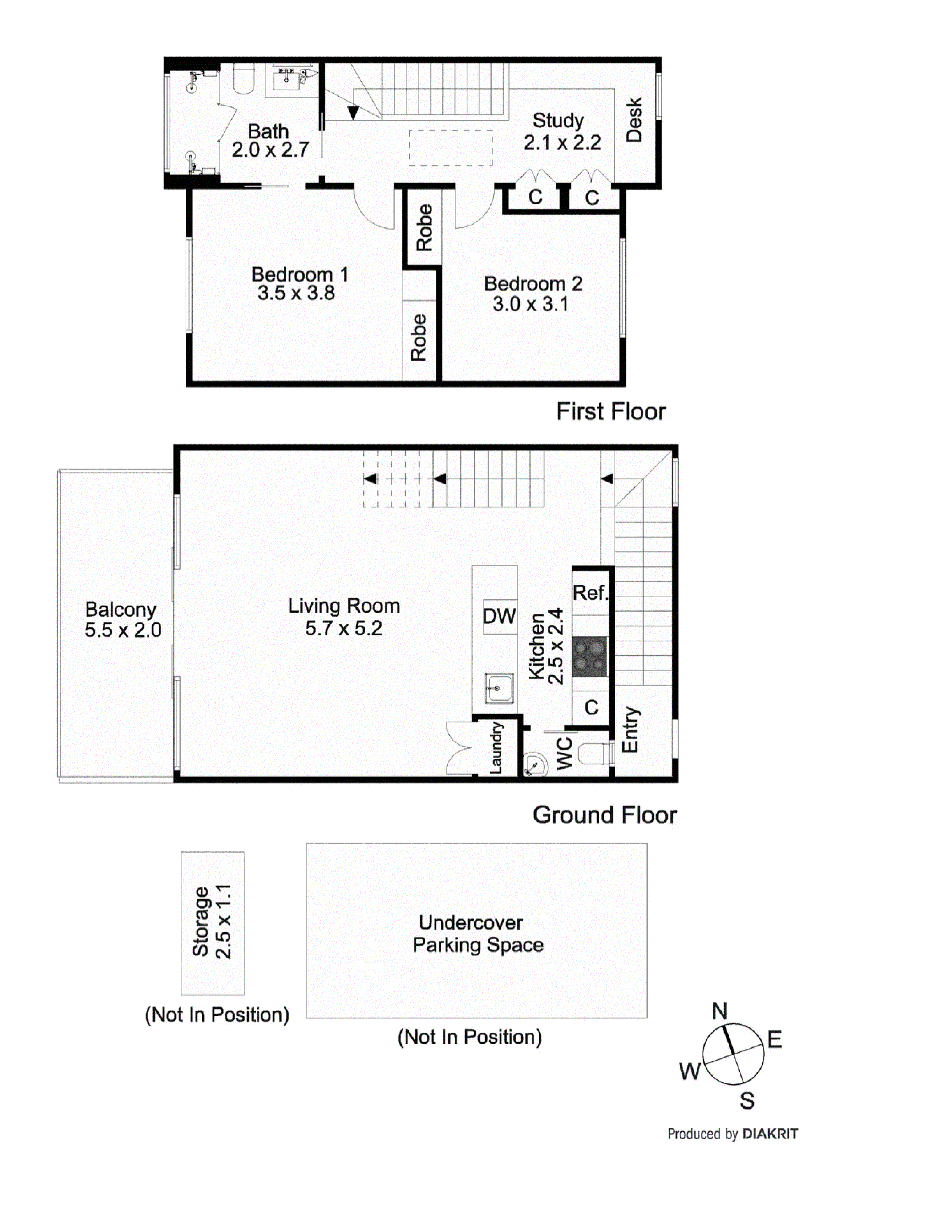 6/488 Dandenong Road, Caulfield North VIC 3161 - Floorplan