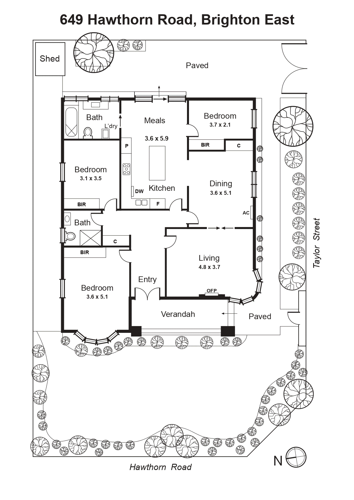 649 Hawthorn Road, Brighton East VIC 3187 - Floorplan