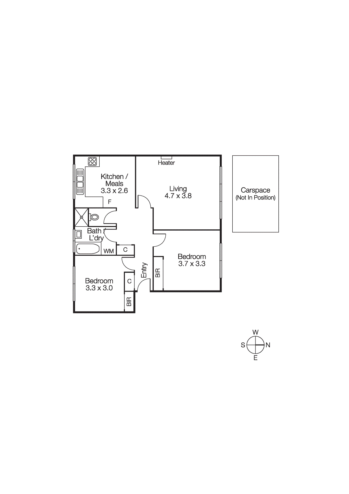6/49 Raglan Street, St Kilda East VIC 3183 - Floorplan