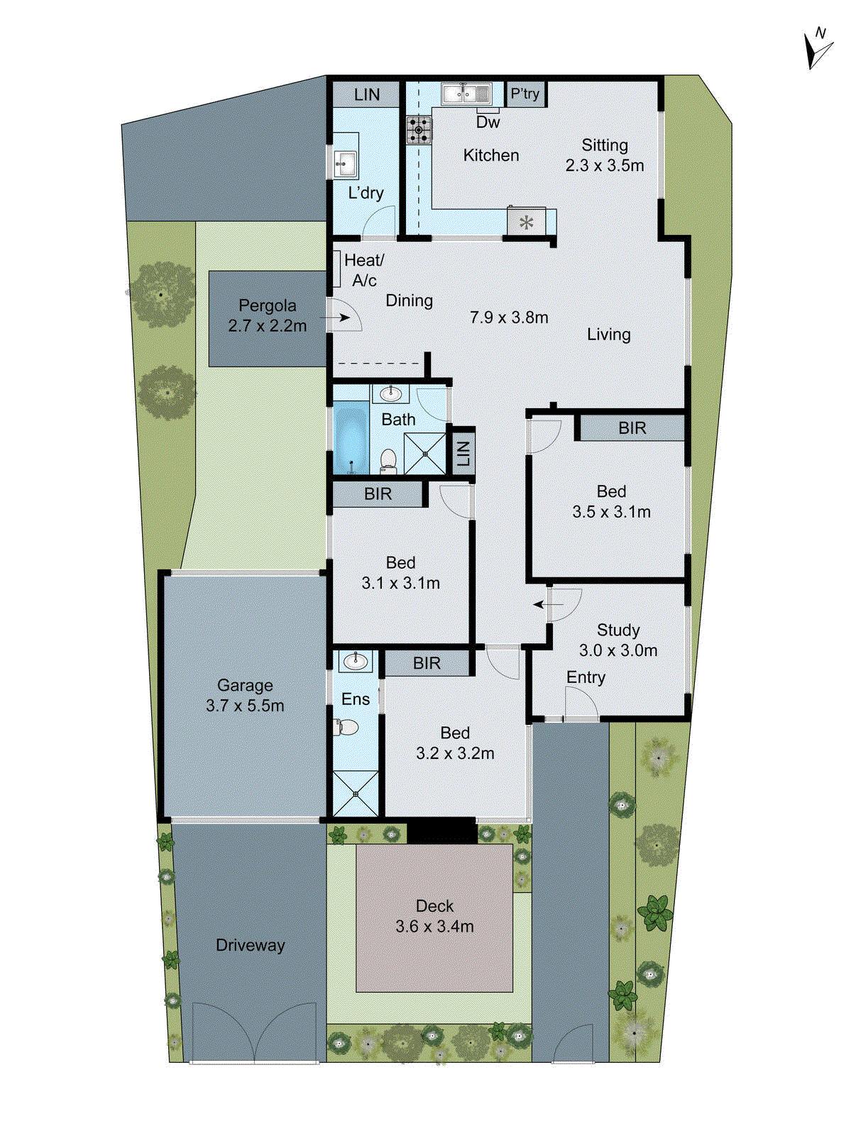 64B Godfrey Street, Thomson VIC 3219 - Floorplan
