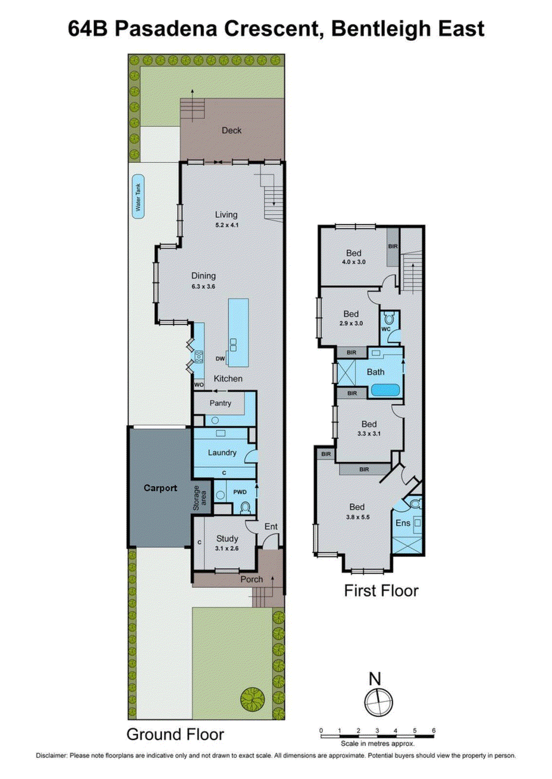 64B Pasadena Crescent, Bentleigh East VIC 3165 - Floorplan
