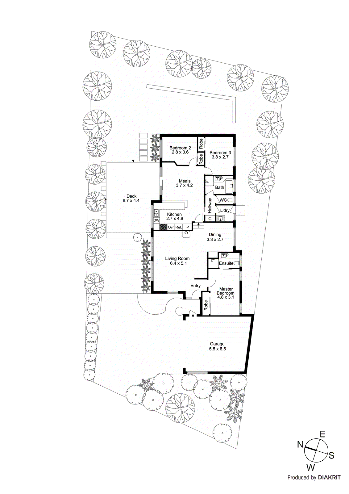 65 Bemersyde Drive, Berwick VIC 3806 - Floorplan