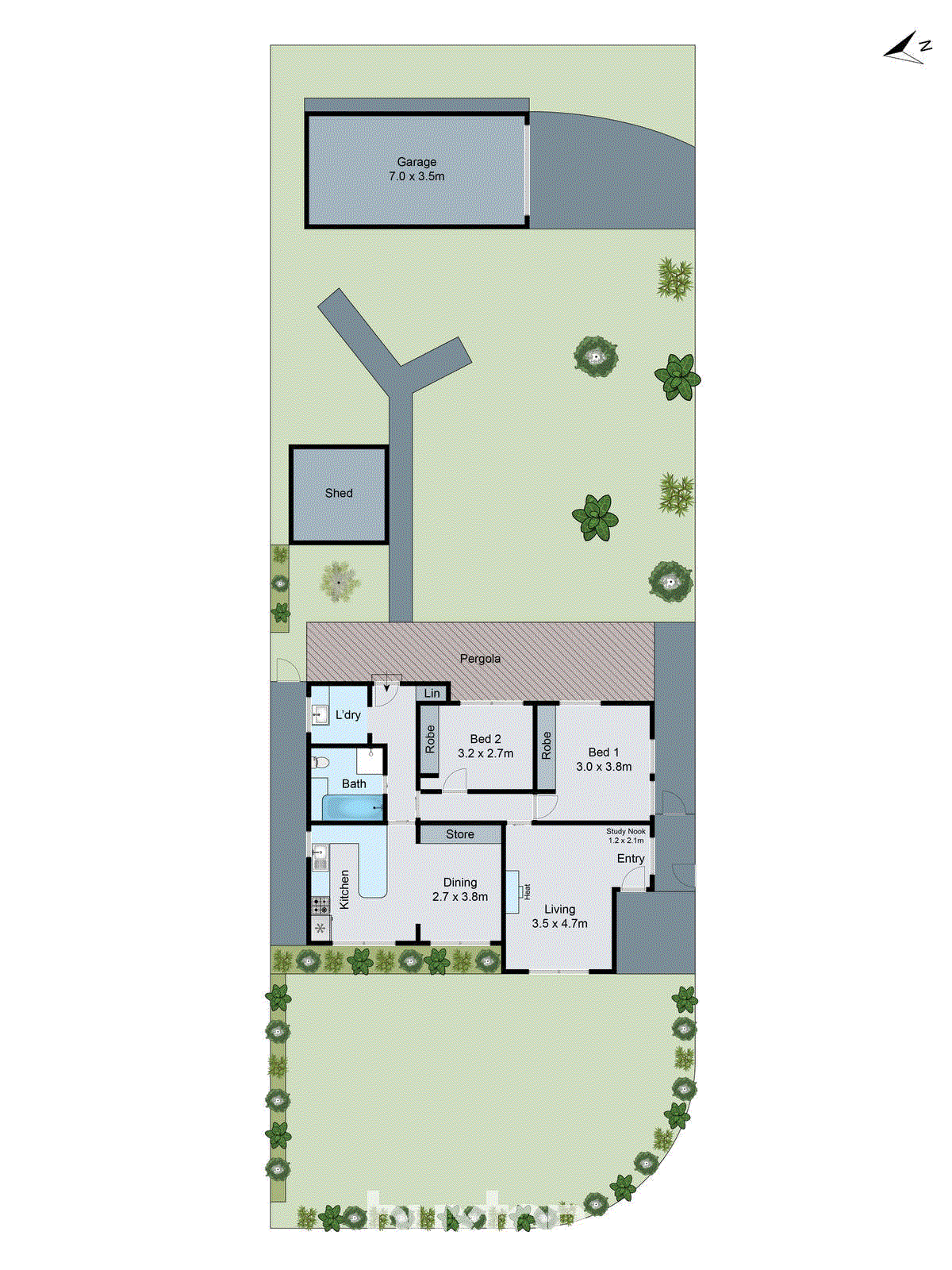 65 Camellia Crescent, Norlane VIC 3214 - Floorplan