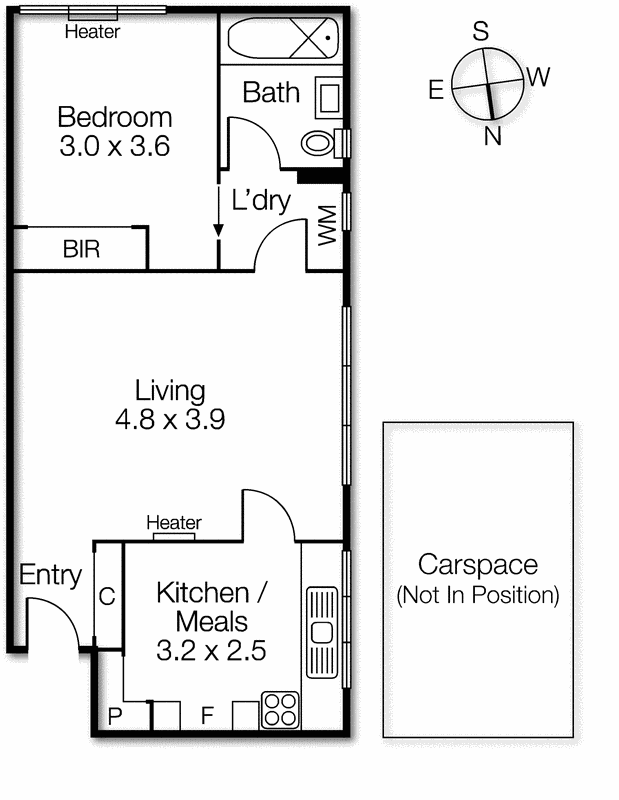 6/5 Celeste Court, St Kilda East VIC 3183 - Floorplan