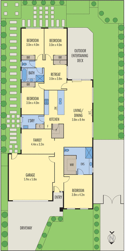 65 Creekside Drive, Curlewis VIC 3222 - Floorplan