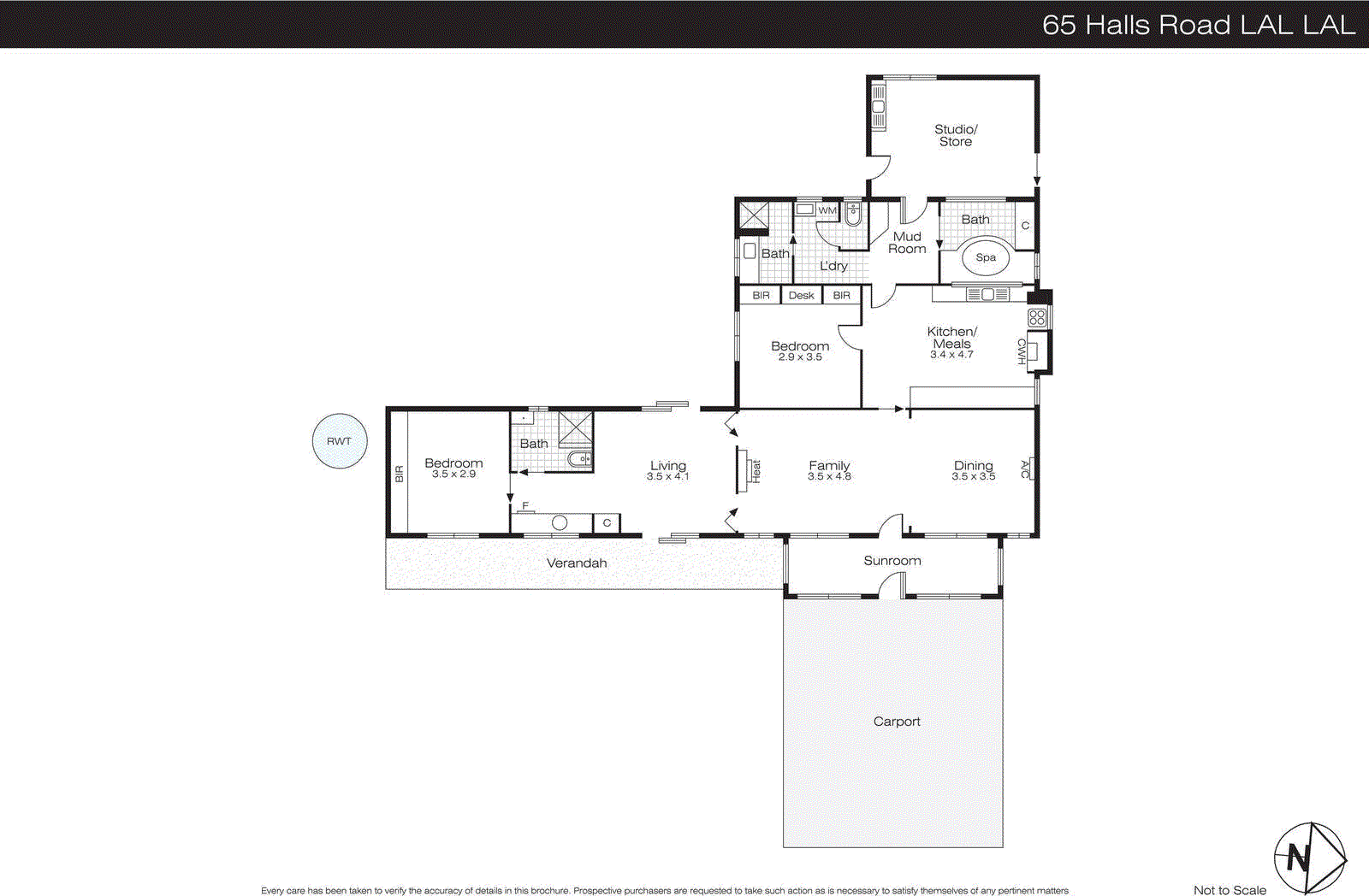 65 Halls Road, Lal Lal VIC 3352 - Floorplan