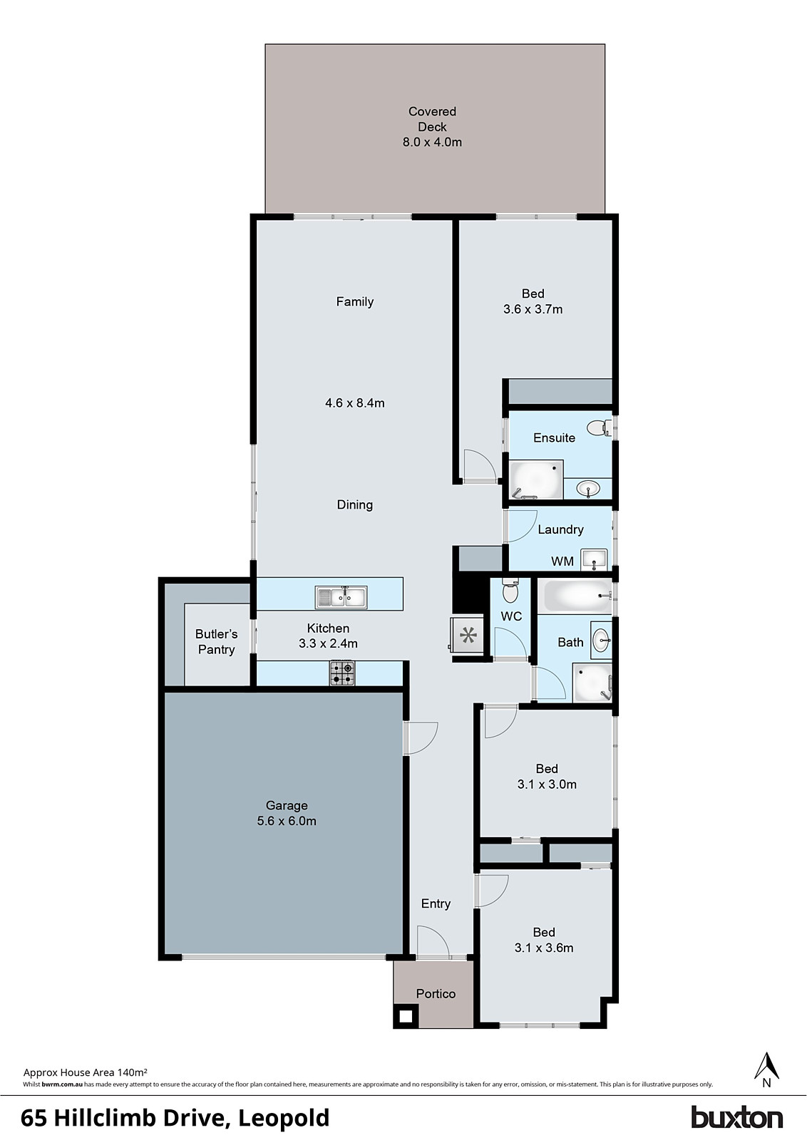 65 Hillclimb Drive, Leopold VIC 3224 - Floorplan