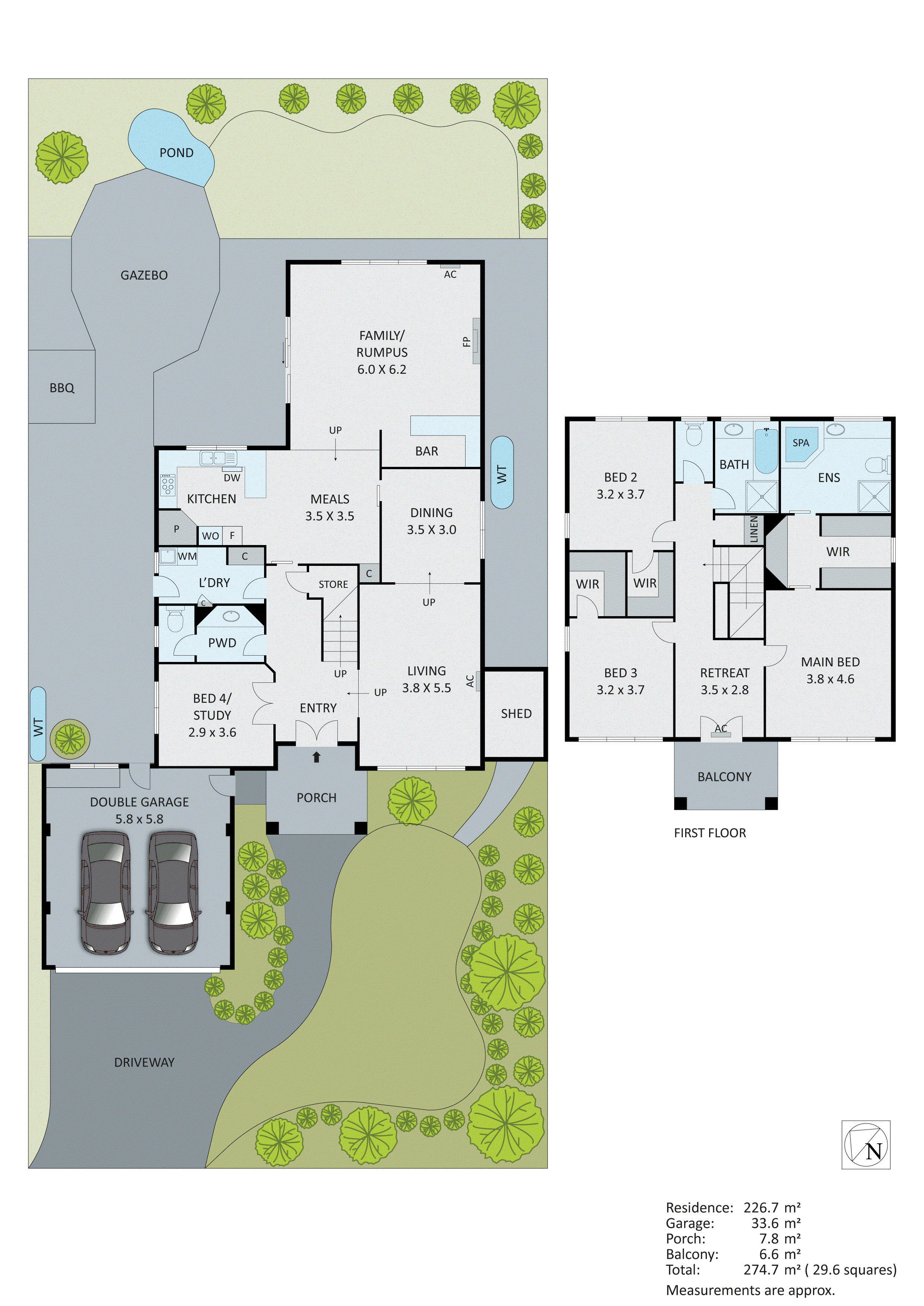 65 McClure Road, Dingley Village VIC 3172 - Floorplan