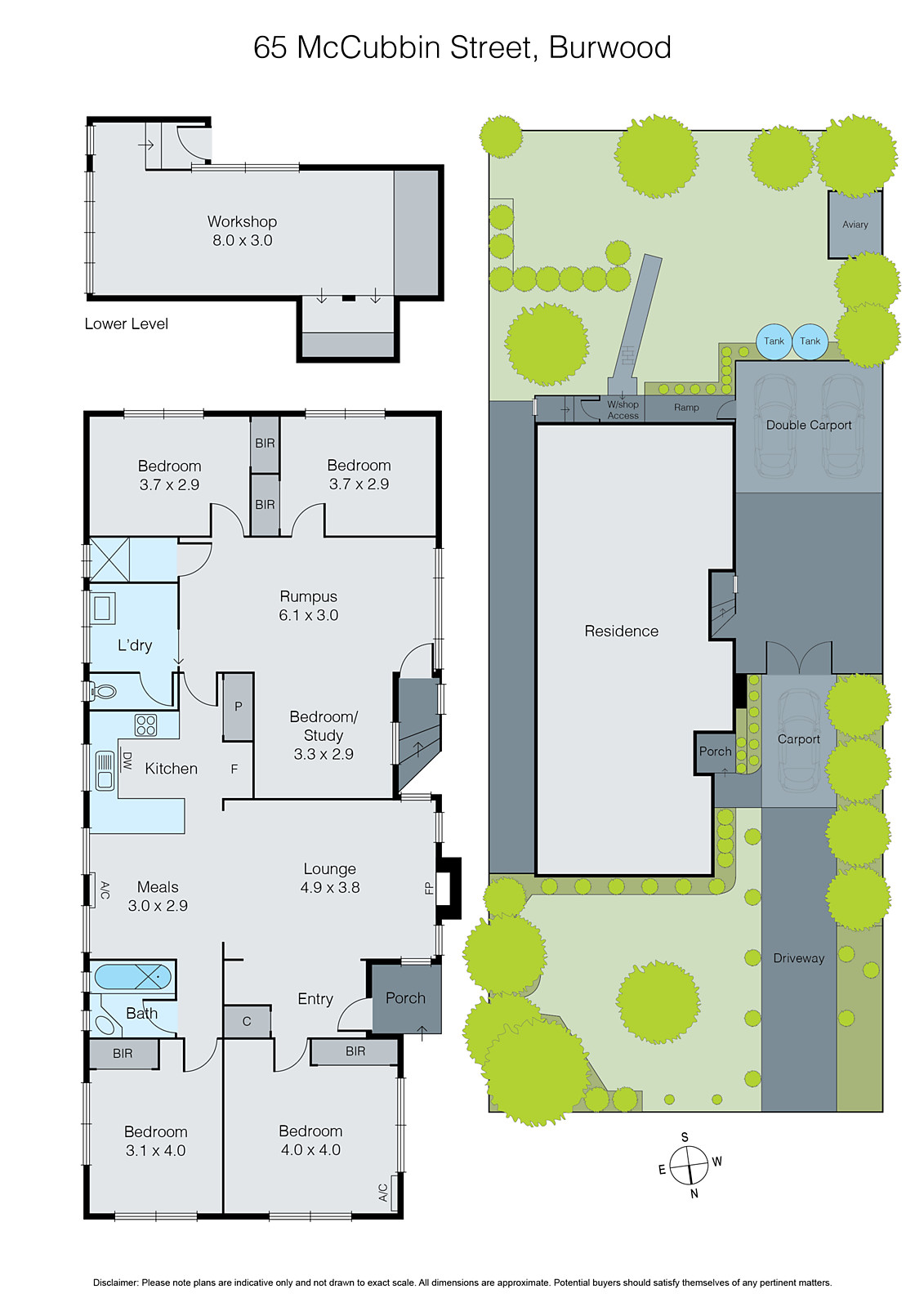 65 McCubbin Street, Burwood VIC 3125 - Floorplan