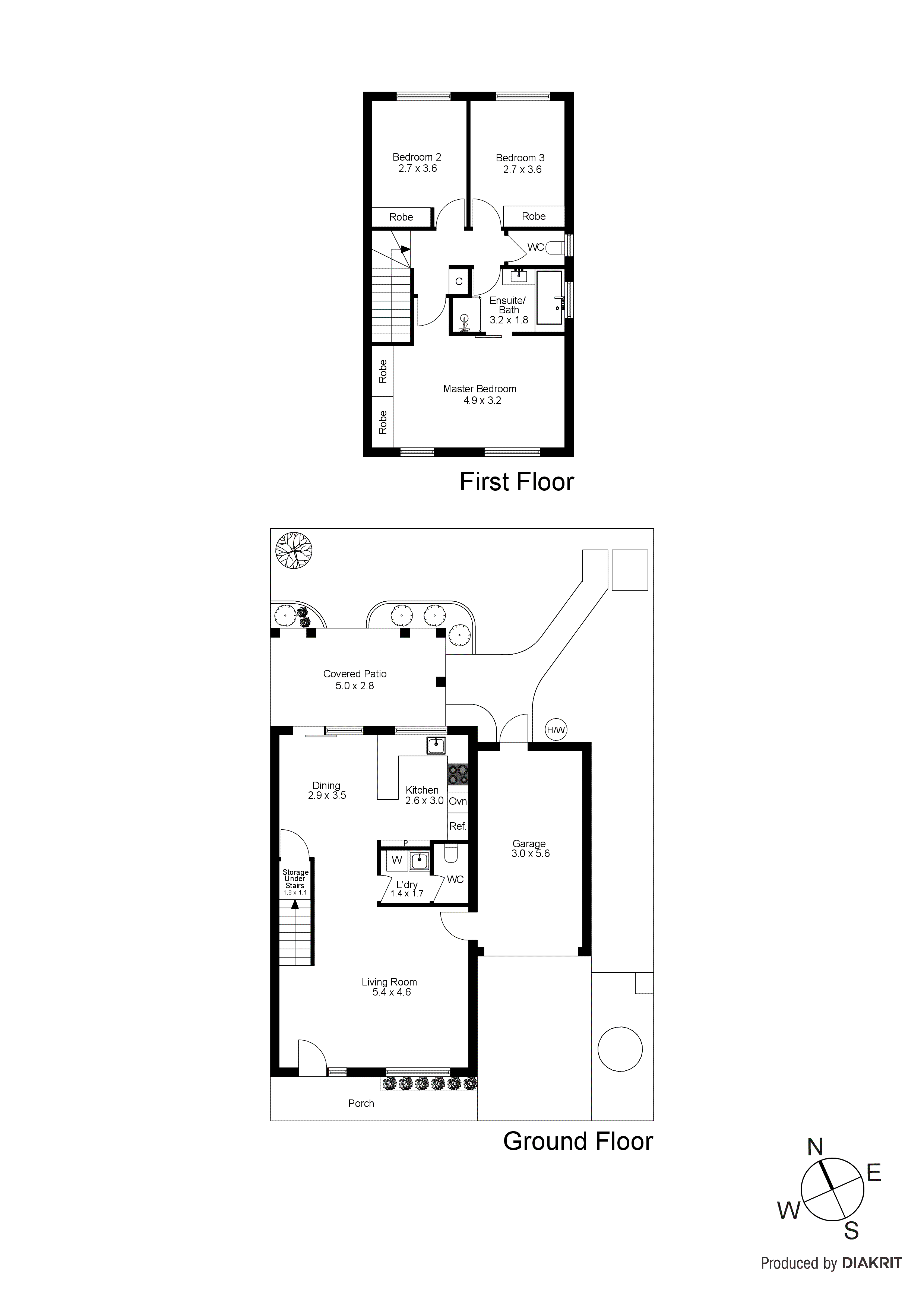 6/5 McIntosh Court, Aspendale Gardens VIC 3195 - Floorplan