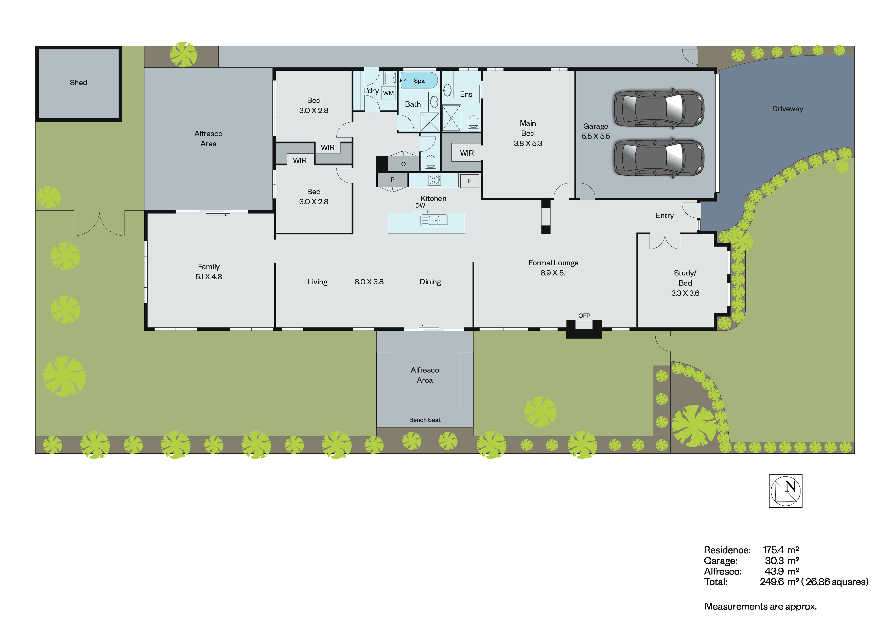65 Pacific Drive, Aspendale Gardens VIC 3195 - Floorplan