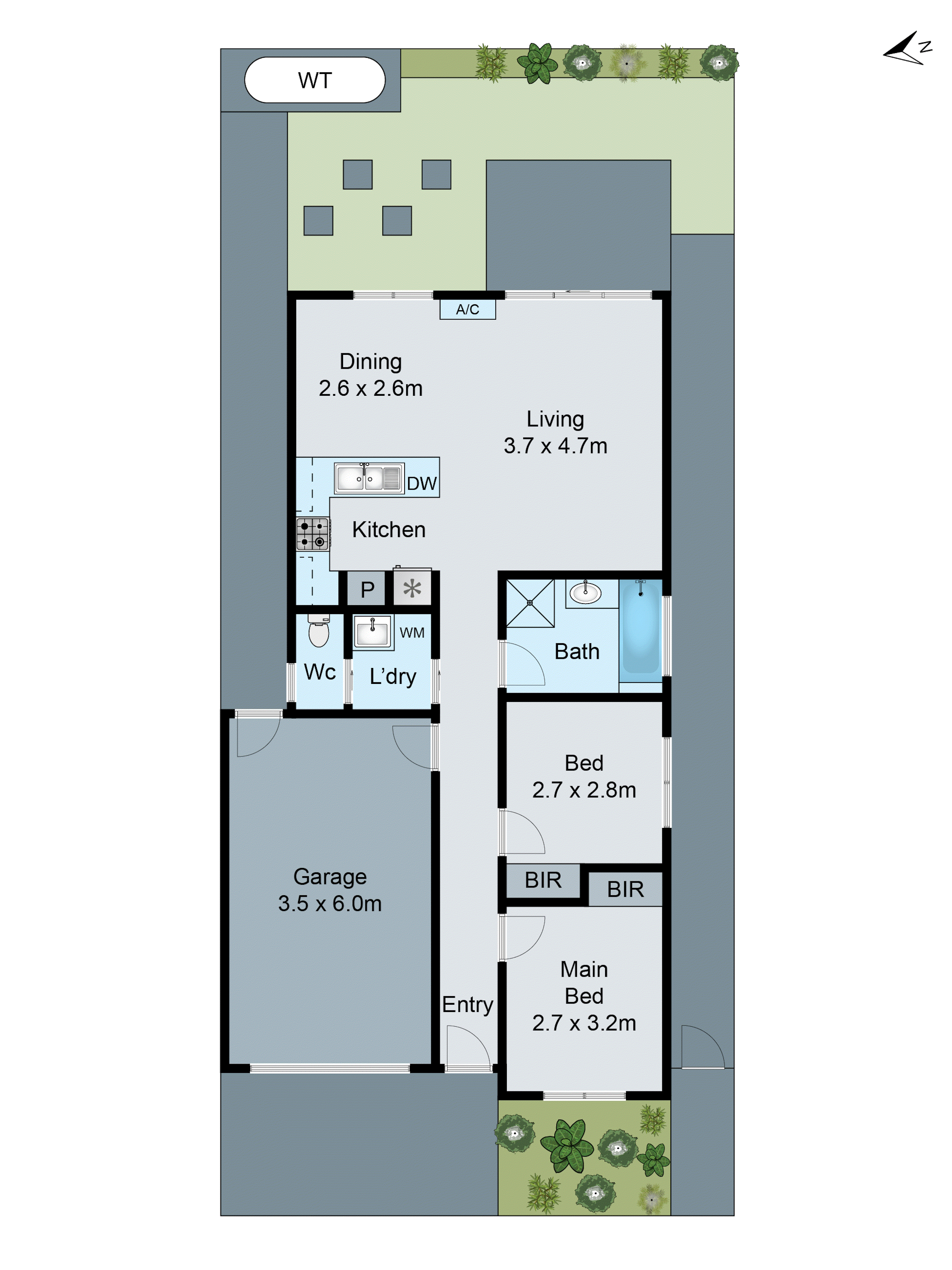 6/5 Peter Street, Grovedale VIC 3216 - Floorplan