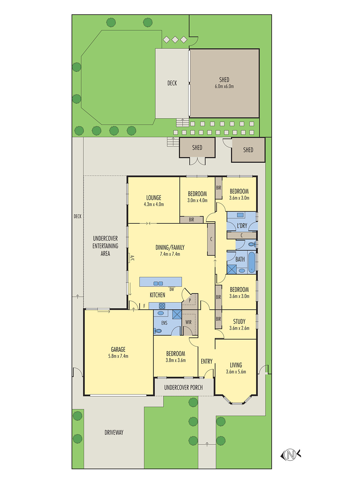 65 Rossack Drive, Grovedale VIC 3216 - Floorplan