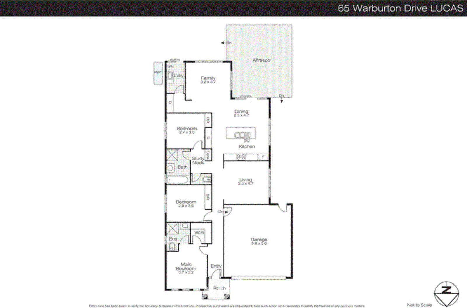 65 Warburton Drive, Lucas VIC 3350 - Floorplan