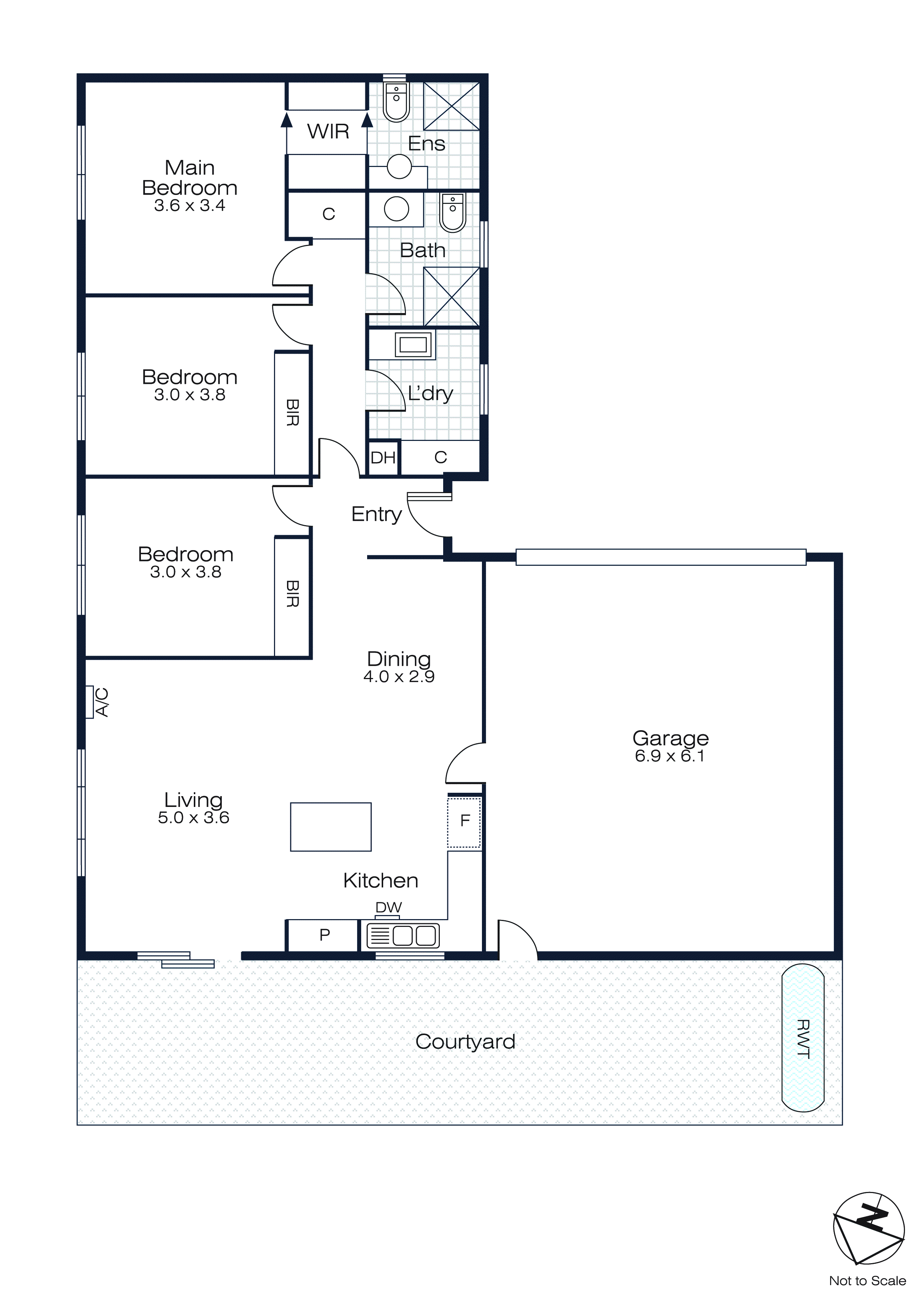 6/5 Whitehorse Road, Mount Clear VIC 3350 - Floorplan