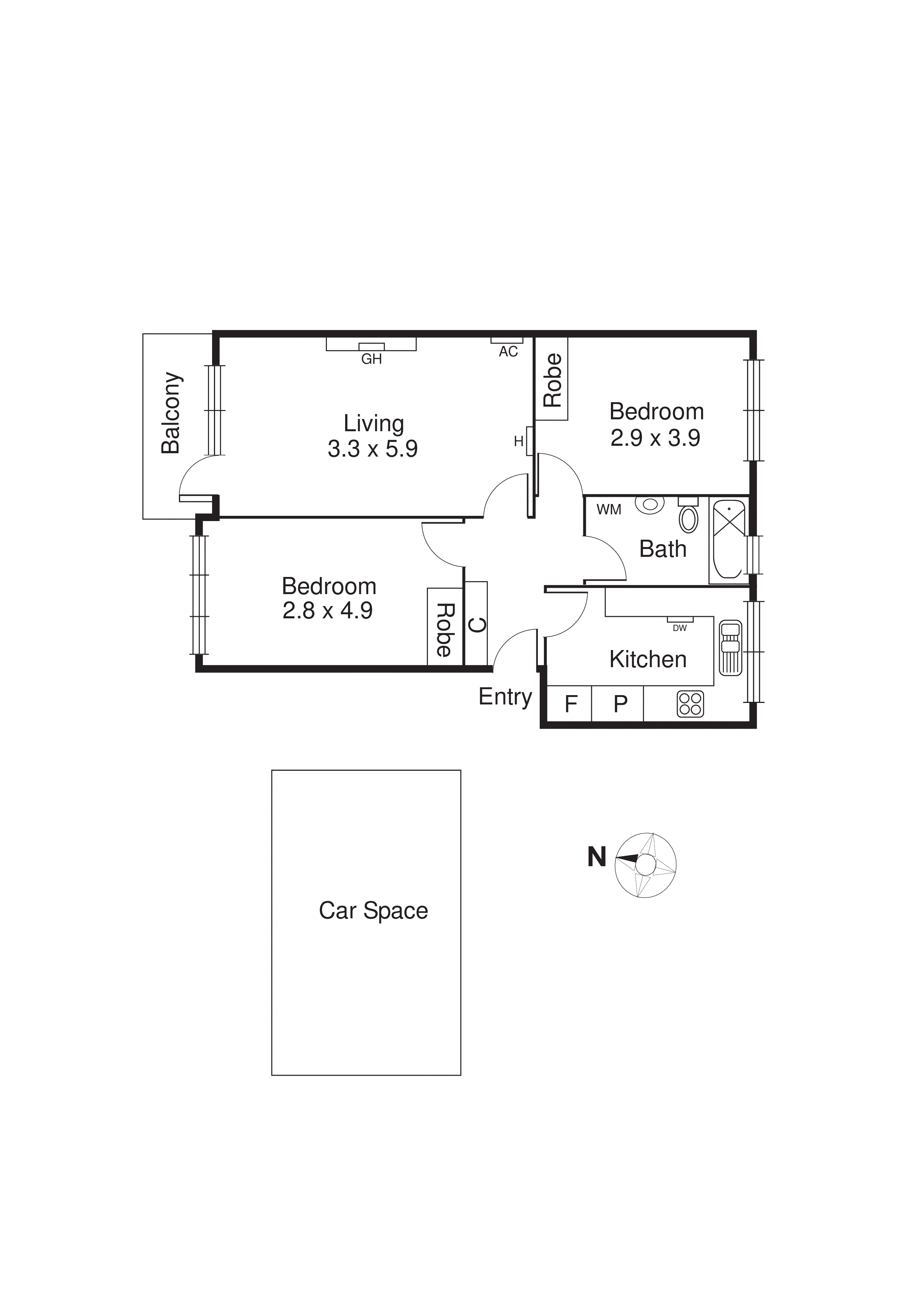 6/50 Robert Street, Bentleigh VIC 3204 - Floorplan