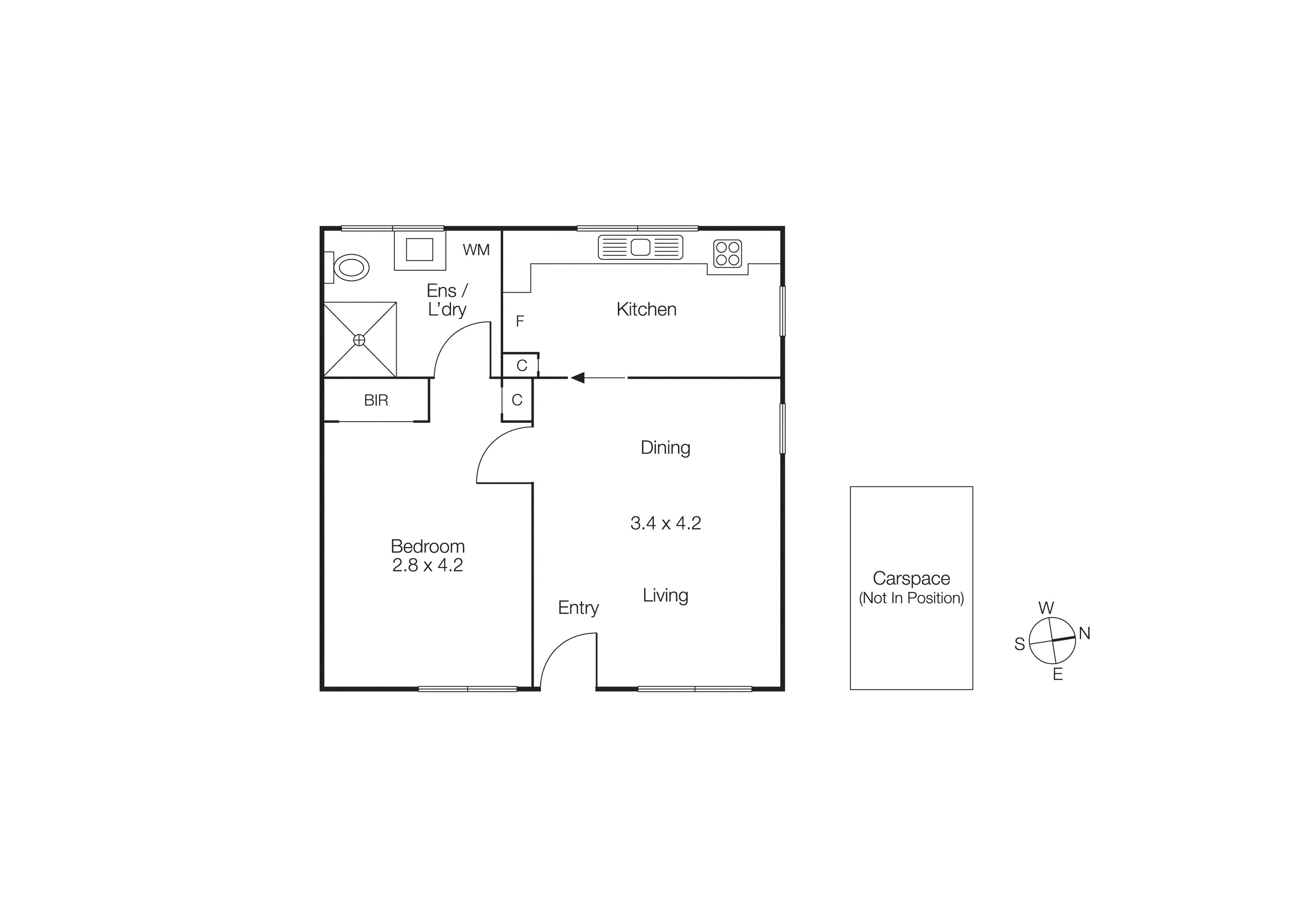 6/50 Wellington Street, St Kilda VIC 3182 - Floorplan
