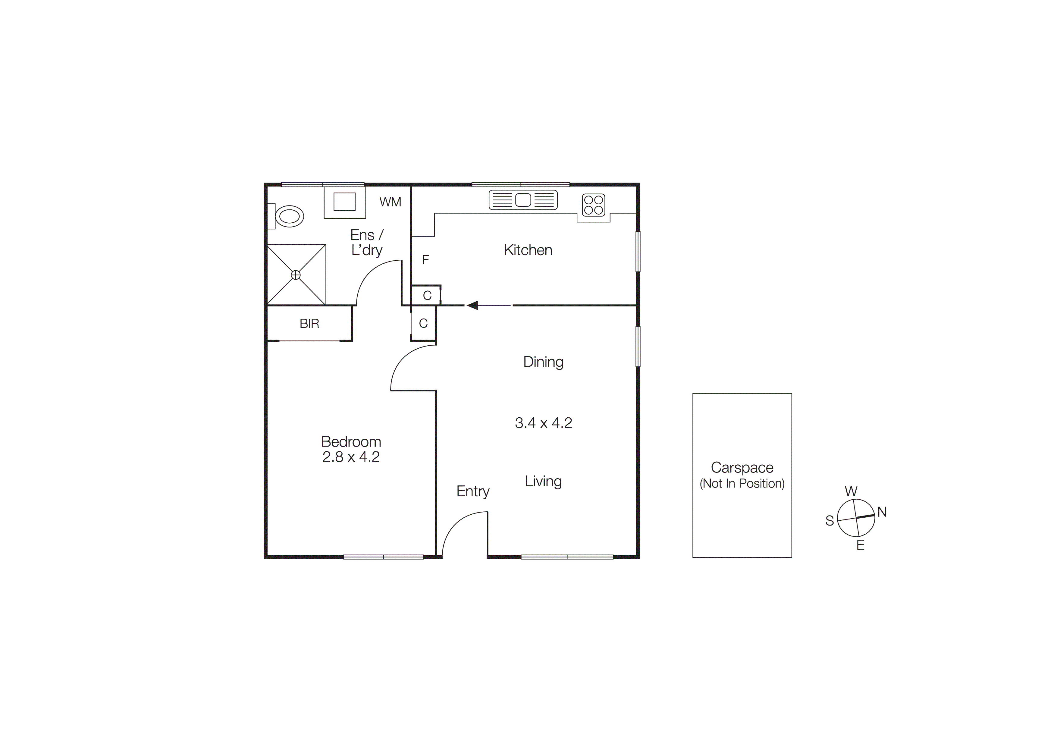 6/50 Wellington Street, St Kilda VIC 3182 - Floorplan