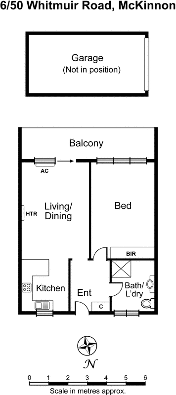 6/50 Whitmuir Road, McKinnon VIC 3204 - Floorplan