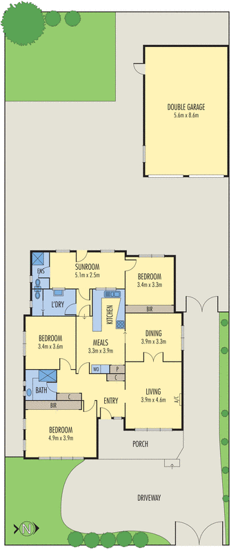 653 Warrigal Road, Bentleigh East VIC 3165 - Floorplan