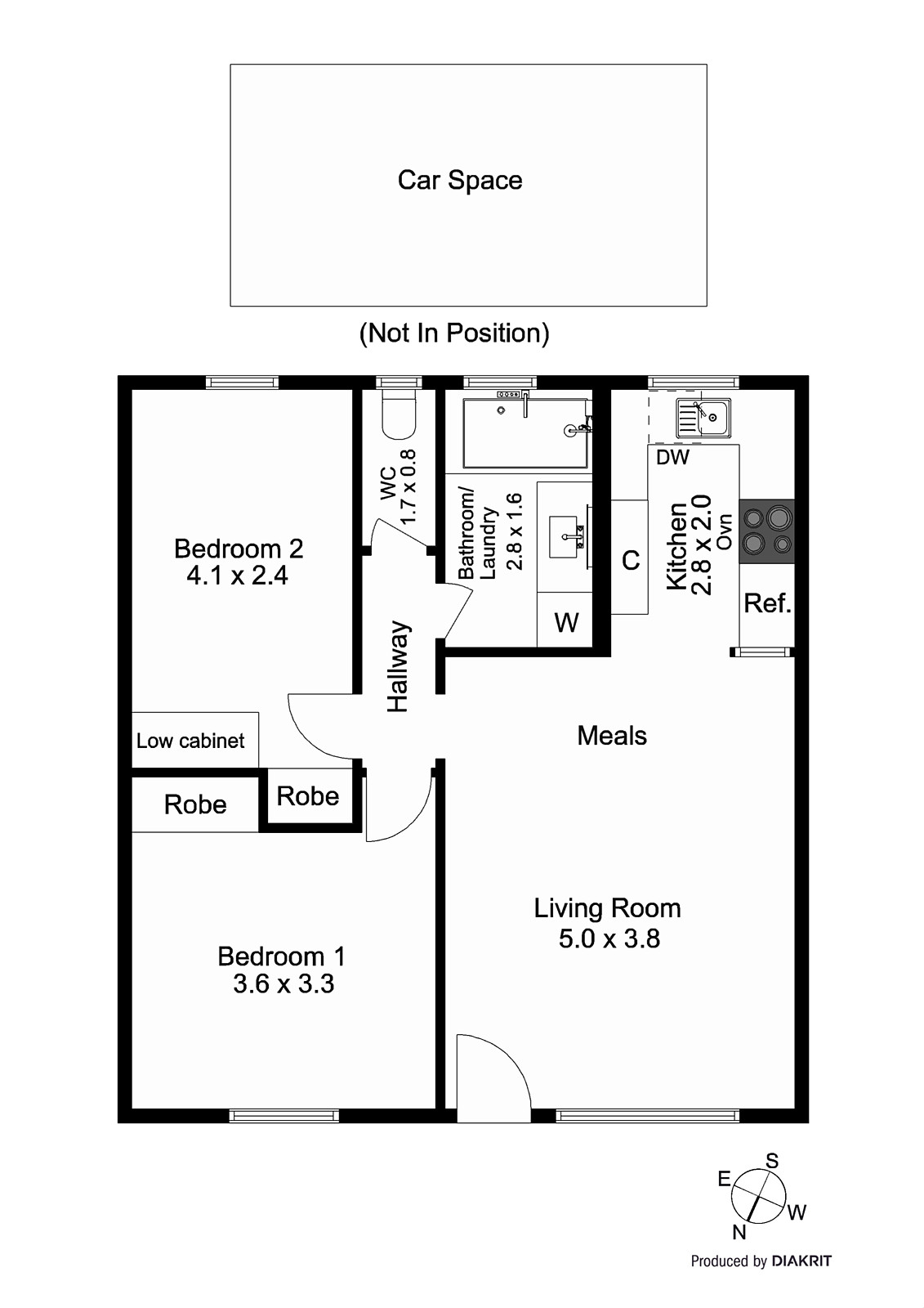 6/54 Ebden Avenue, Black Rock VIC 3193 - Floorplan