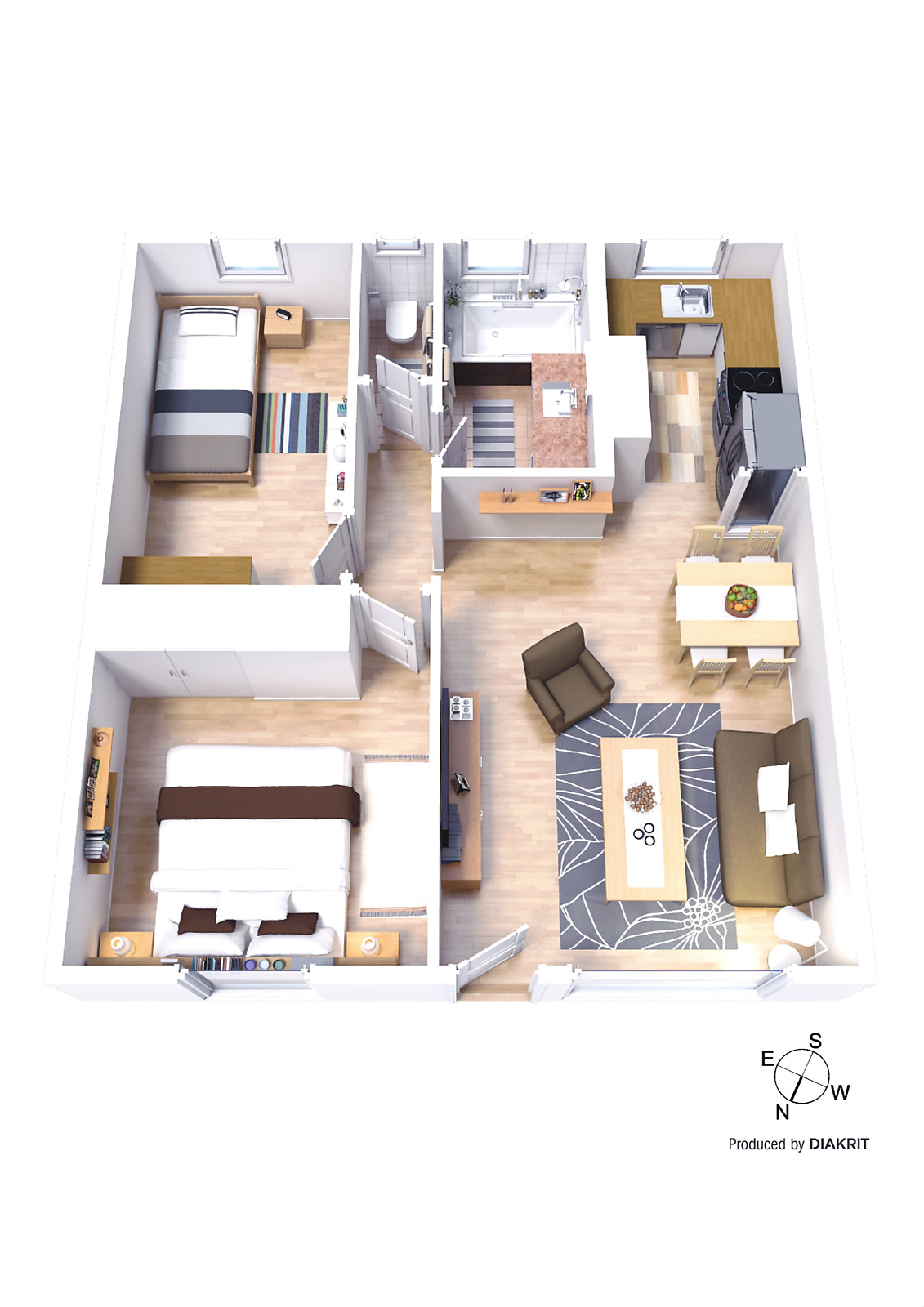 6/54 Ebden Avenue, Black Rock VIC 3193 - Floorplan