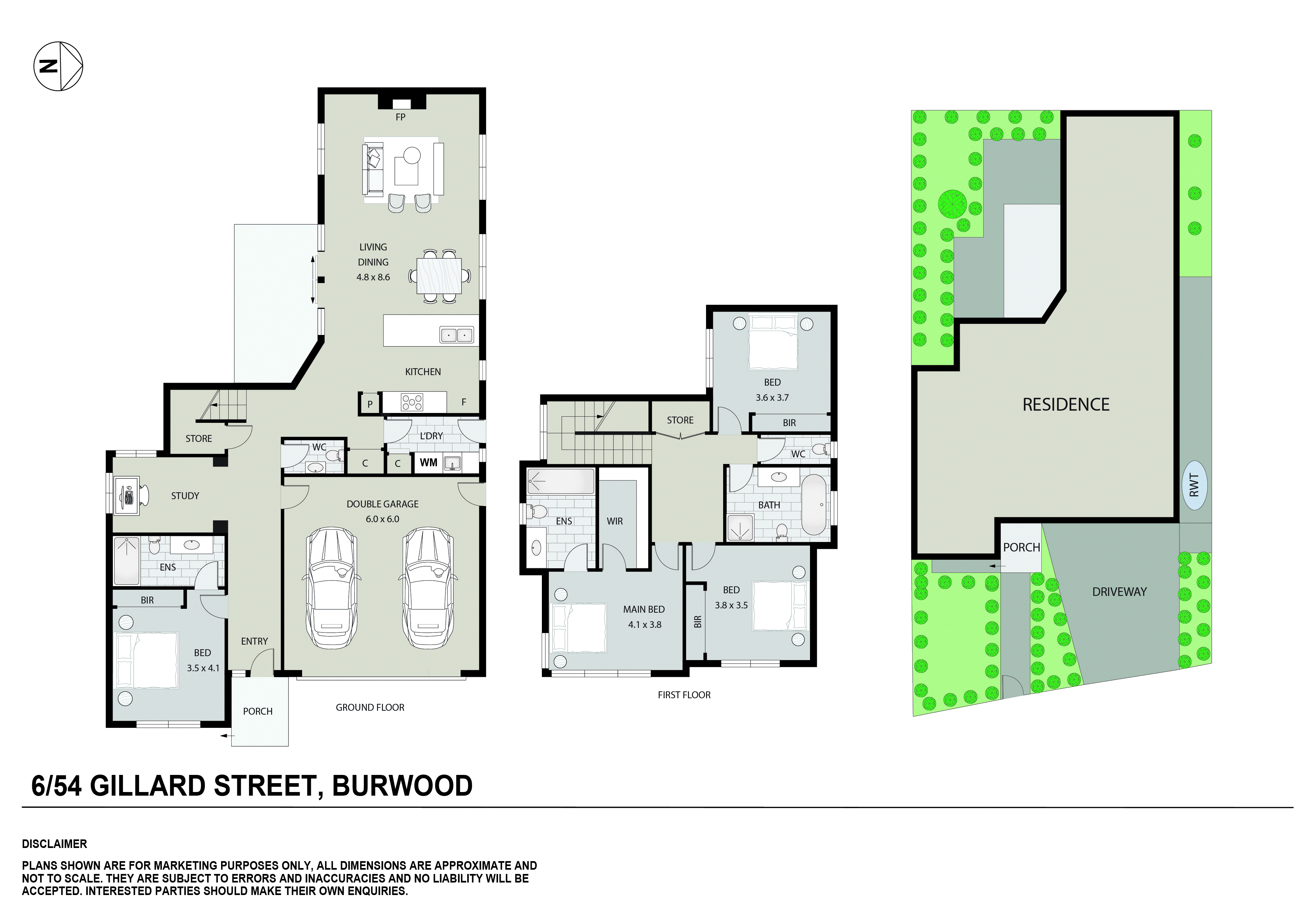 6/54 Gillard Street, Burwood VIC 3125 - Floorplan