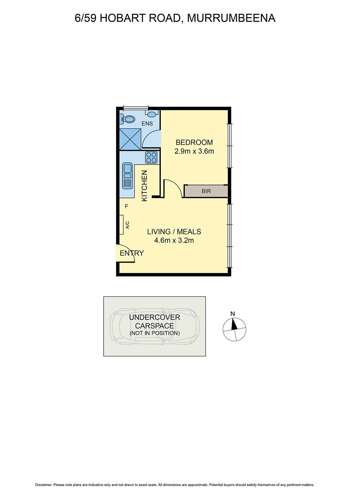 6/59 Hobart Road, Murrumbeena VIC 3163 - Floorplan