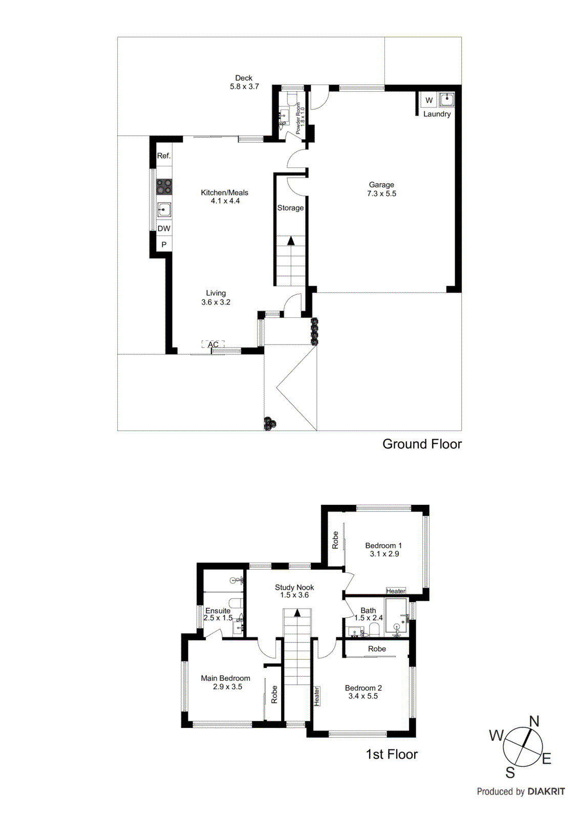 6/6 Clydebank Road, Edithvale VIC 3196 - Floorplan