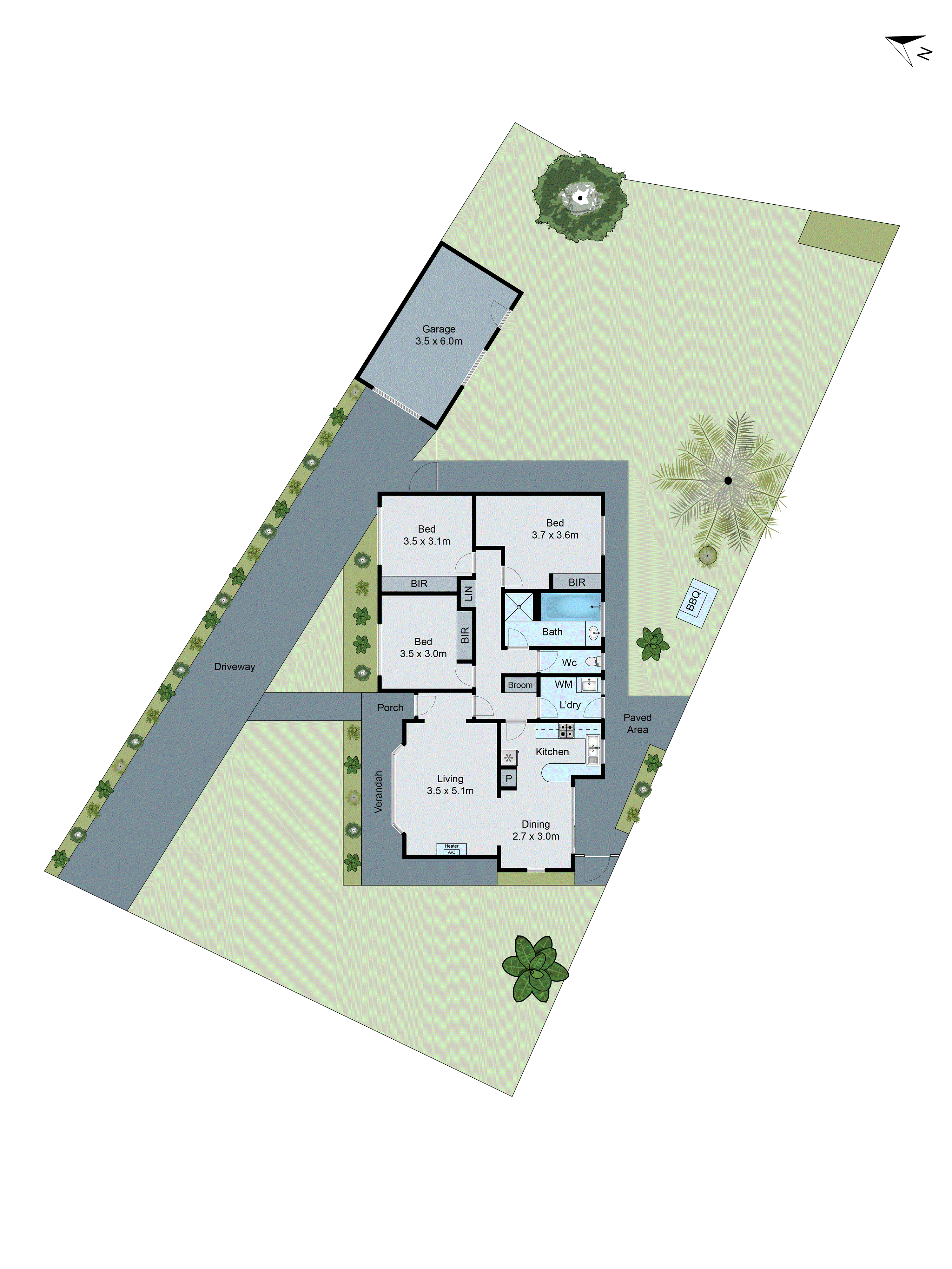 66 Gloucester Street, Grovedale VIC 3216 - Floorplan