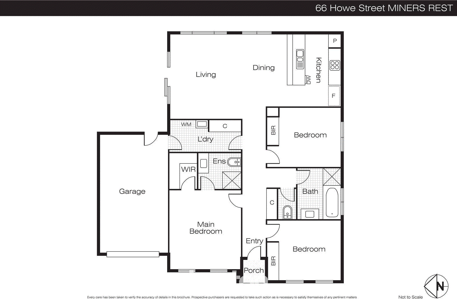 66 Howe Street, Miners Rest VIC 3352 - Floorplan