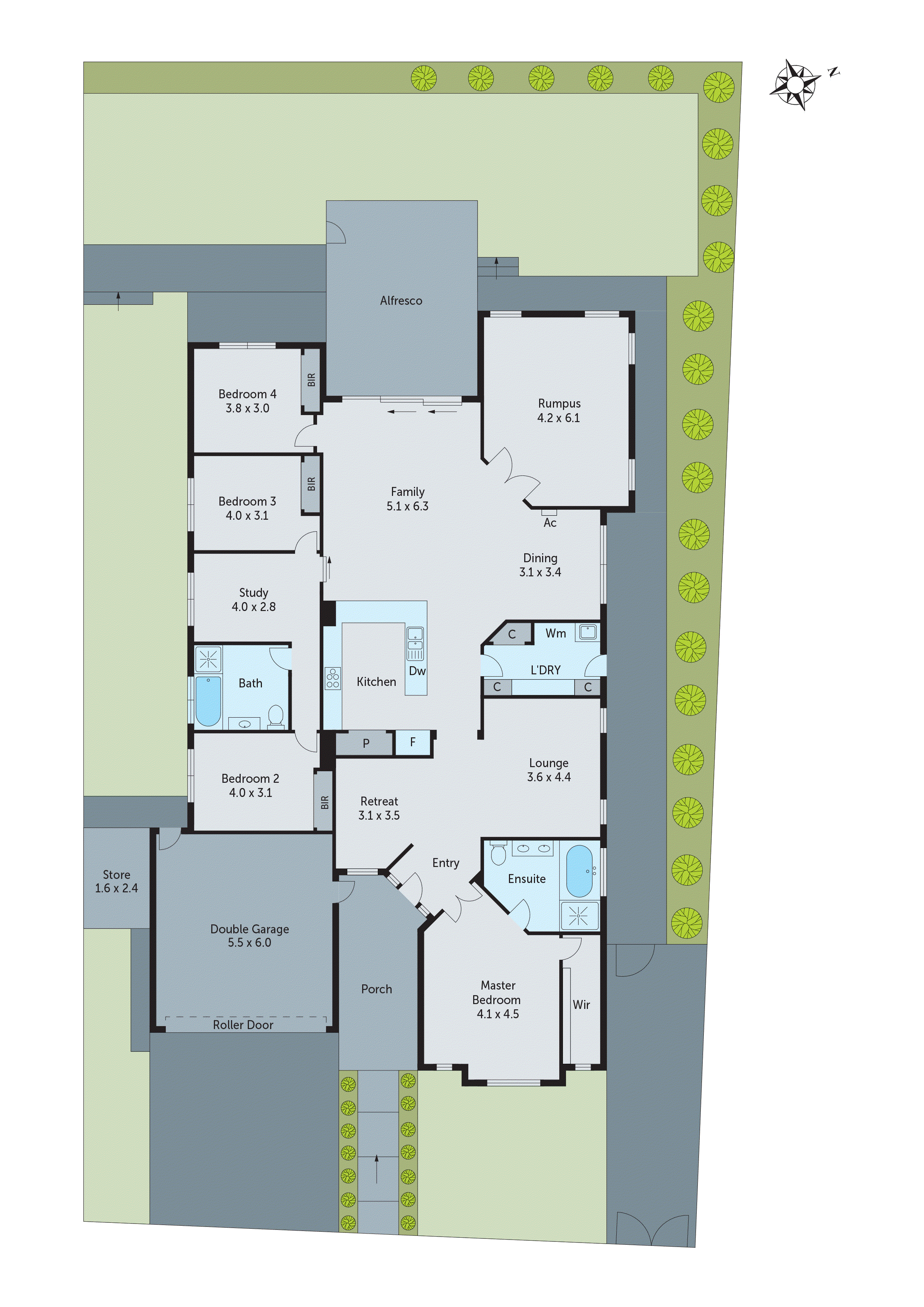 66 Narawi Avenue, Clifton Springs VIC 3222 - Floorplan