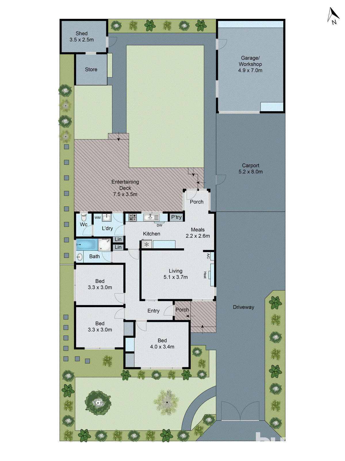 66 Pioneer Road, Grovedale VIC 3216 - Floorplan