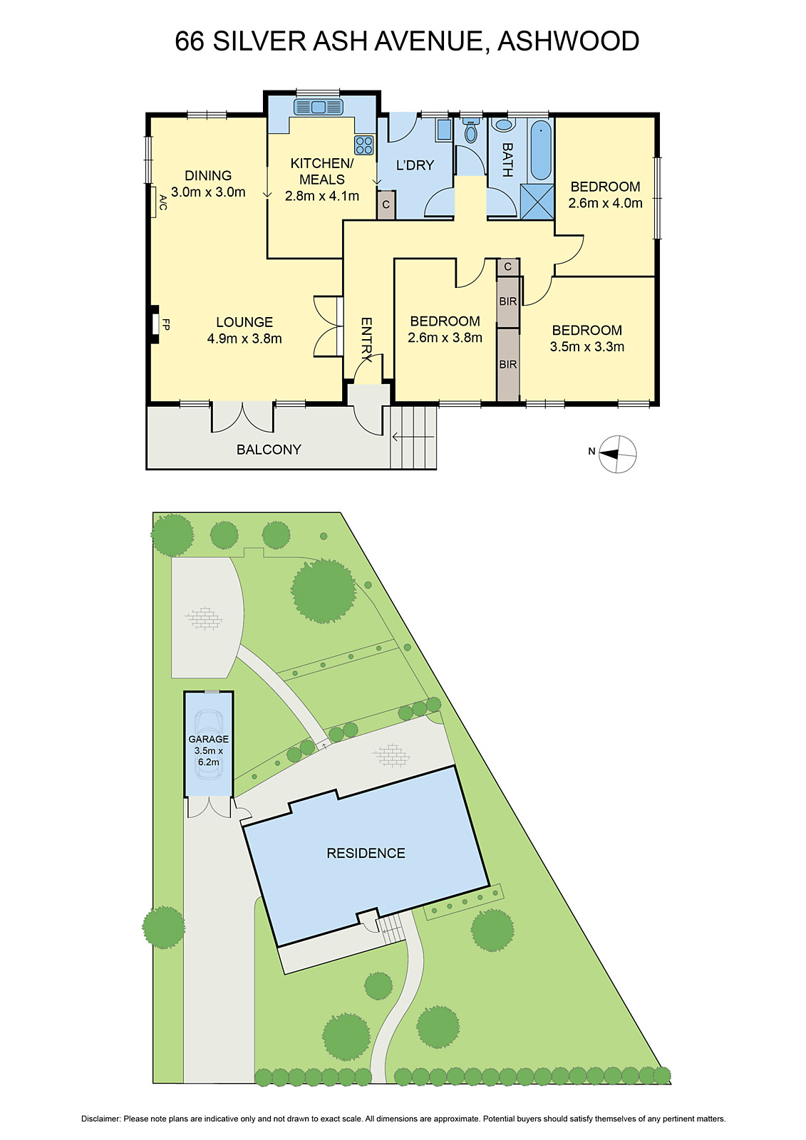66 Silver Ash Avenue, Ashwood VIC 3147 - Floorplan