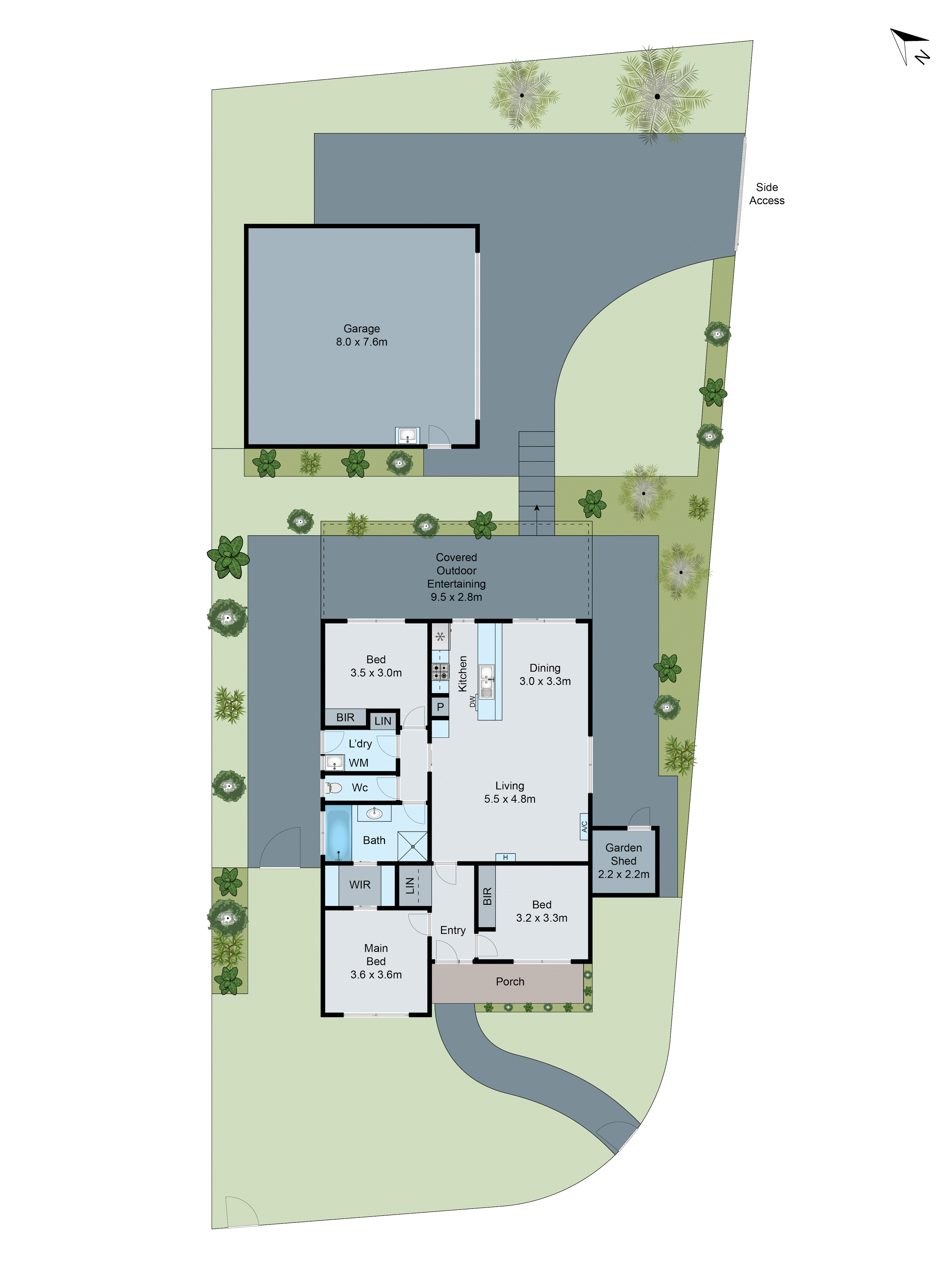 66 The Boulevard, Norlane VIC 3214 - Floorplan