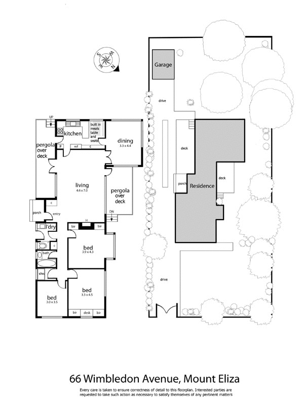 66 Wimbledon Avenue, MOUNT ELIZA VIC 3930 - Floorplan