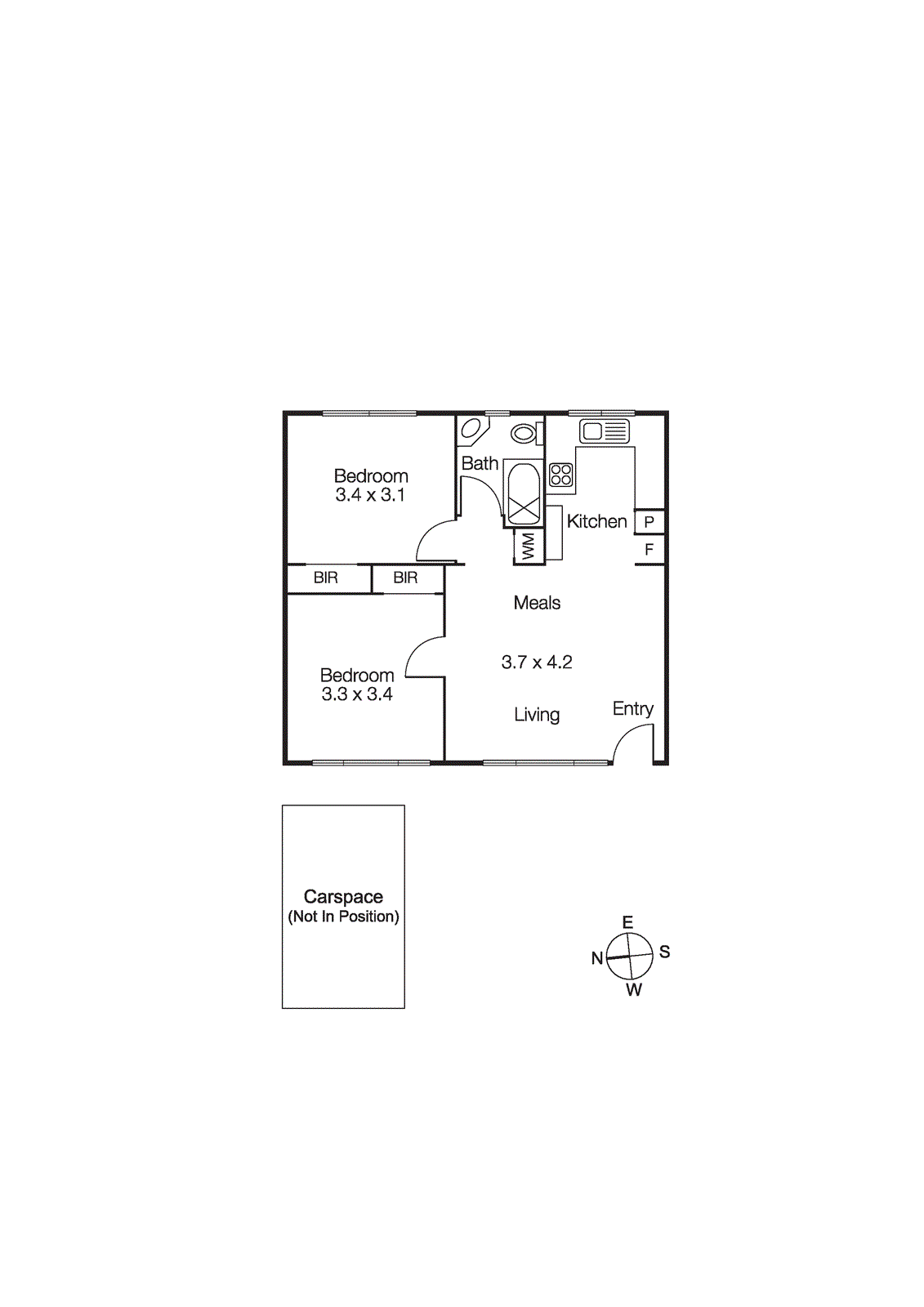 6/60 Gourlay Street, Balaclava VIC 3183 - Floorplan