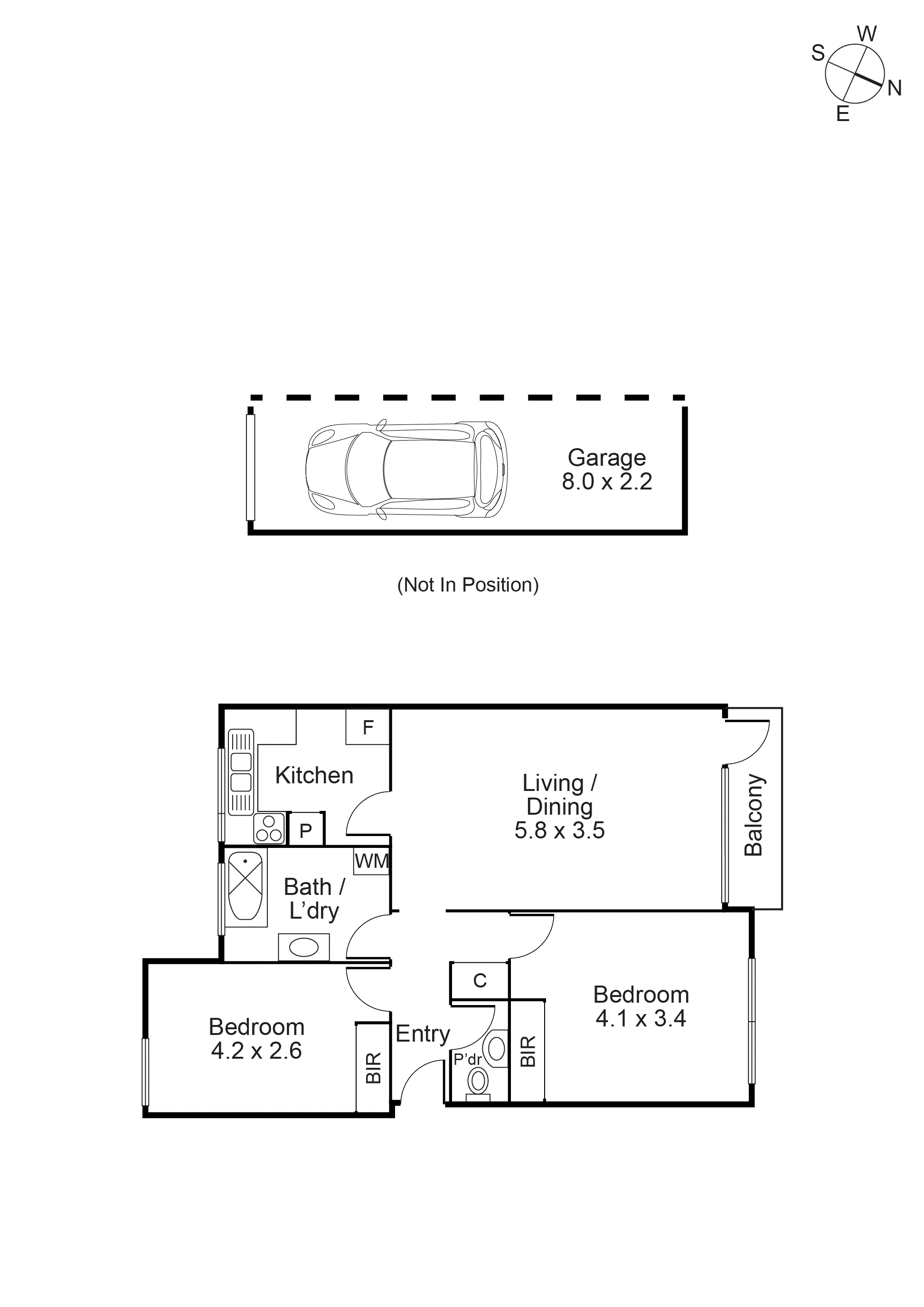 6/63 Millswyn Street, South Yarra VIC 3141 - Floorplan