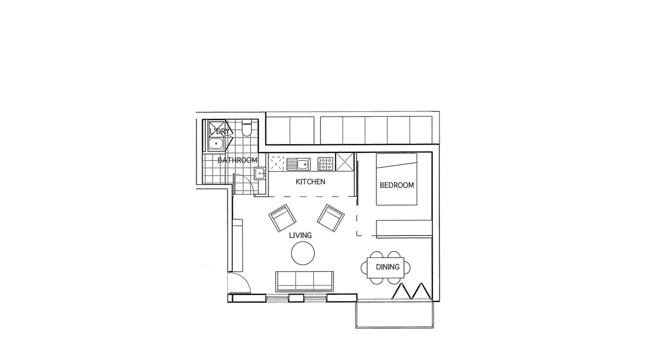6/640 Elizabeth Street, Melbourne VIC 3000 - Floorplan