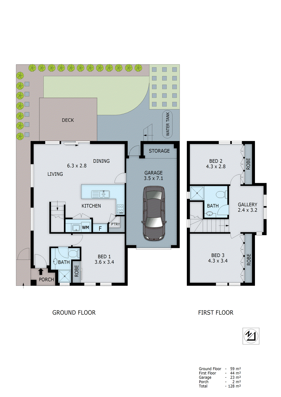 6/65-67 Tootal Road, Dingley Village VIC 3172 - Floorplan