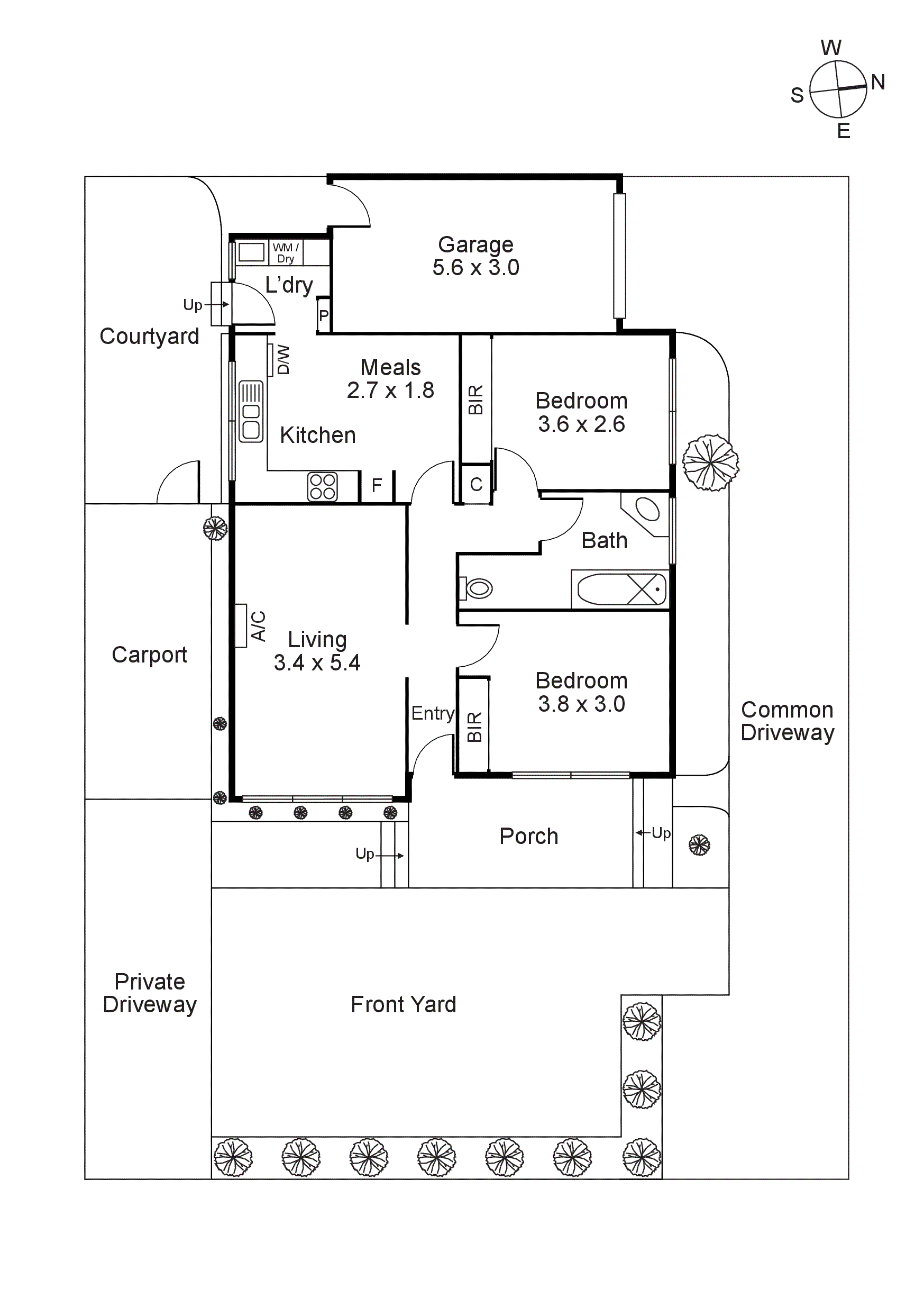 6/65 Tibrockney Street, Highett VIC 3190 - Floorplan