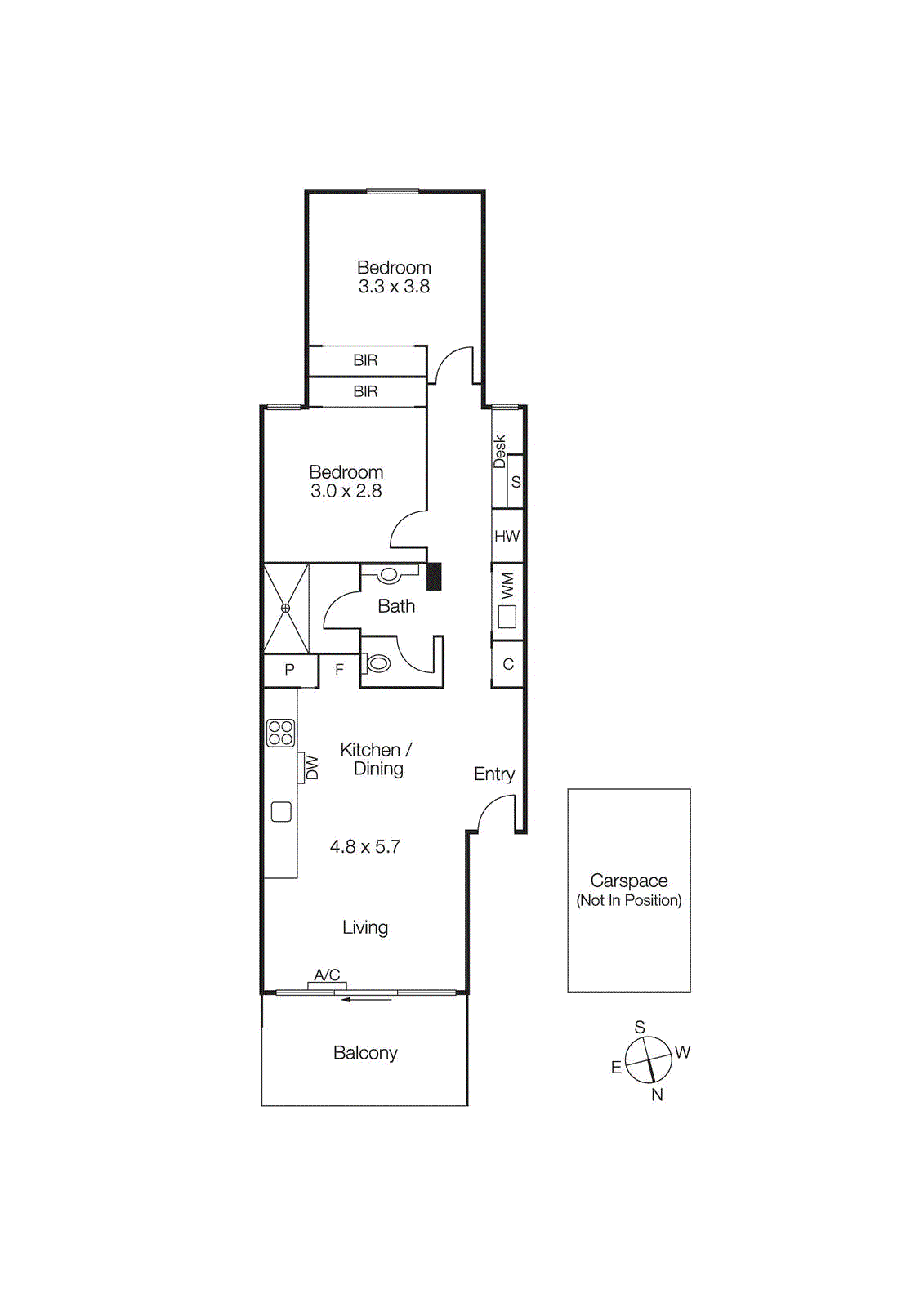 6/65 Westbury Street, St Kilda East VIC 3183 - Floorplan