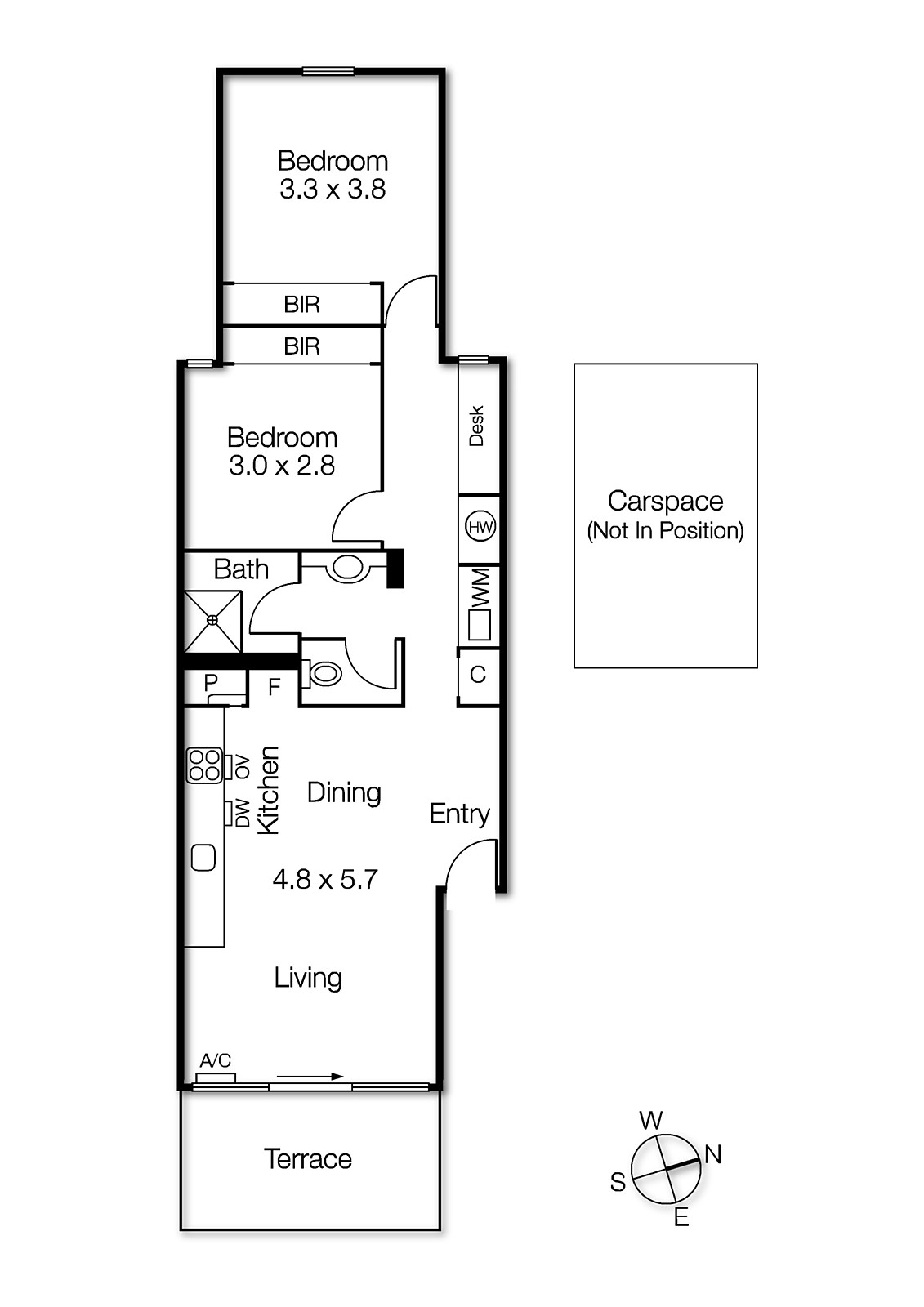 6/65 Westbury Street, St Kilda East VIC 3183 - Floorplan