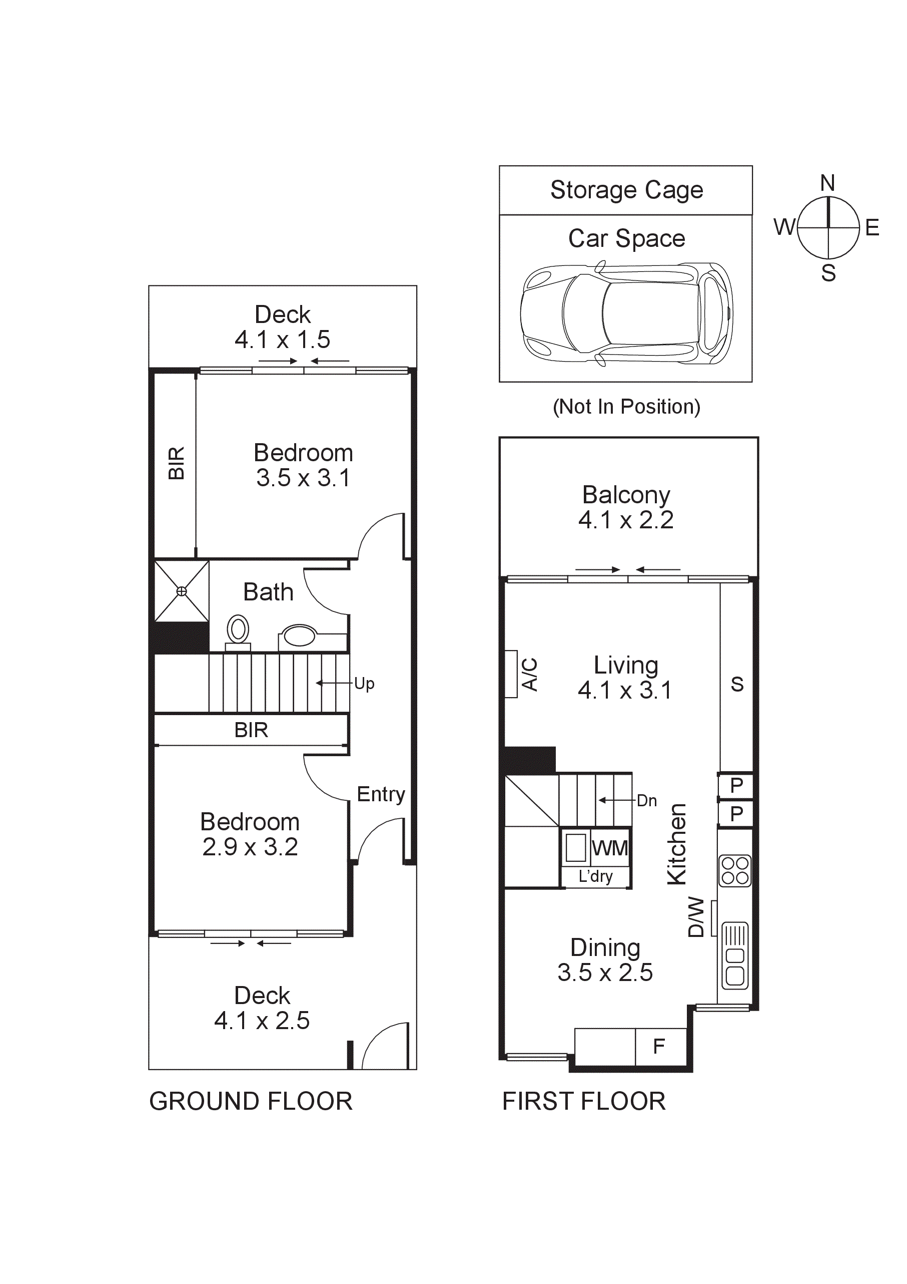 6/66 Graham Road, Highett VIC 3190 - Floorplan