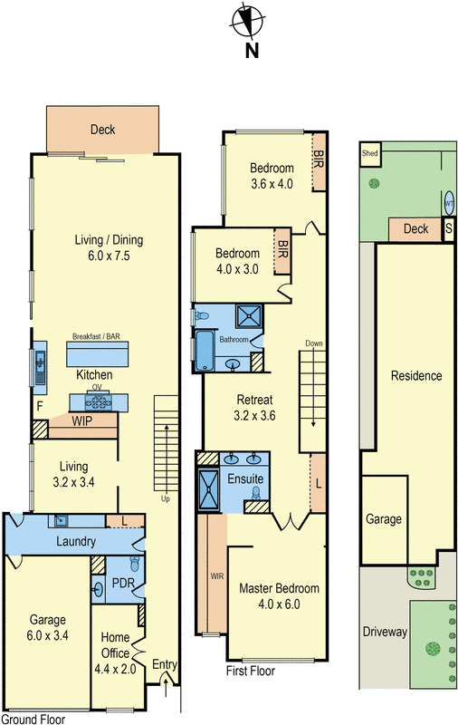 66B Flinders Street, Mentone VIC 3194 - Floorplan
