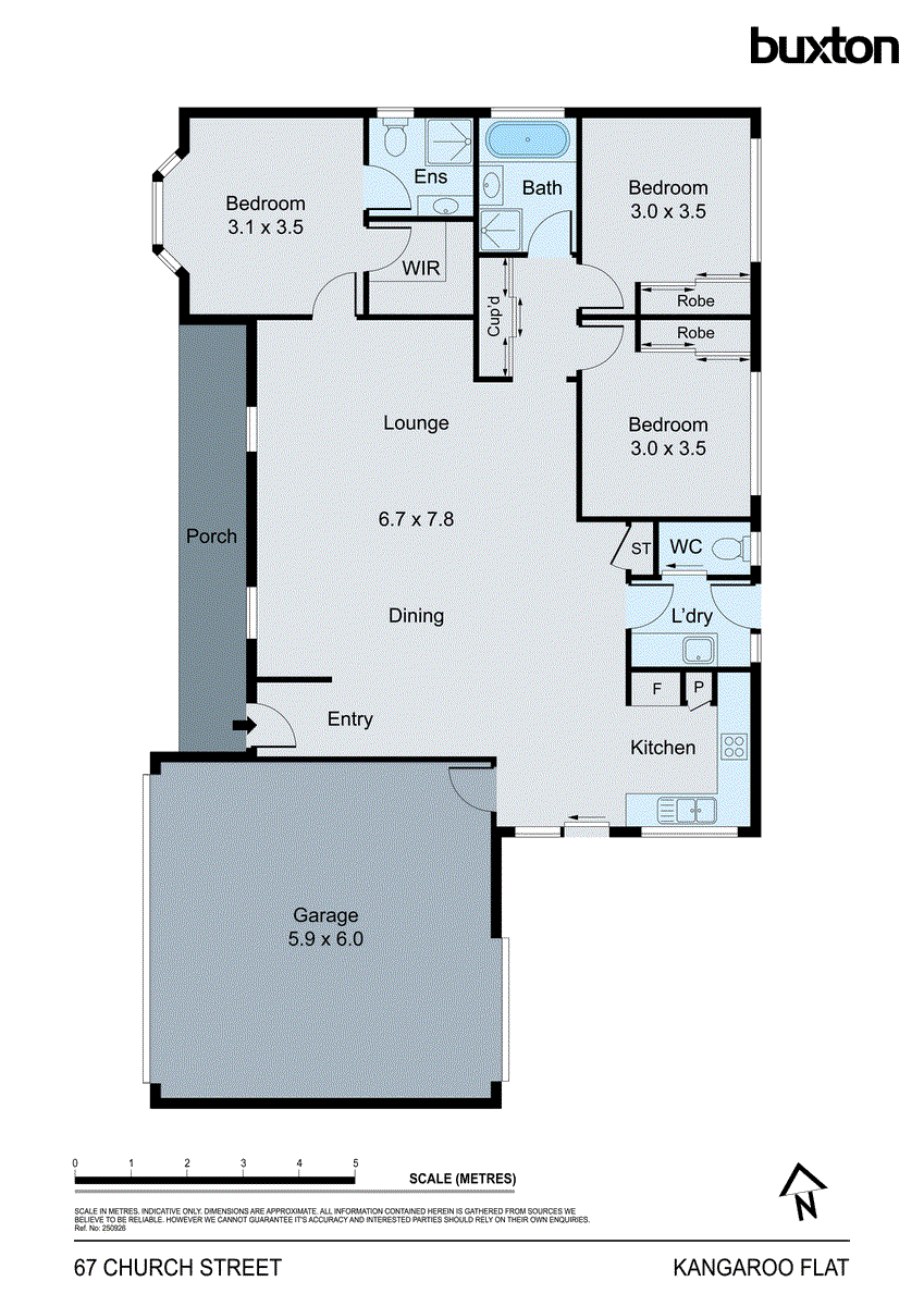 67 Church Street, Kangaroo Flat VIC 3555 - Floorplan