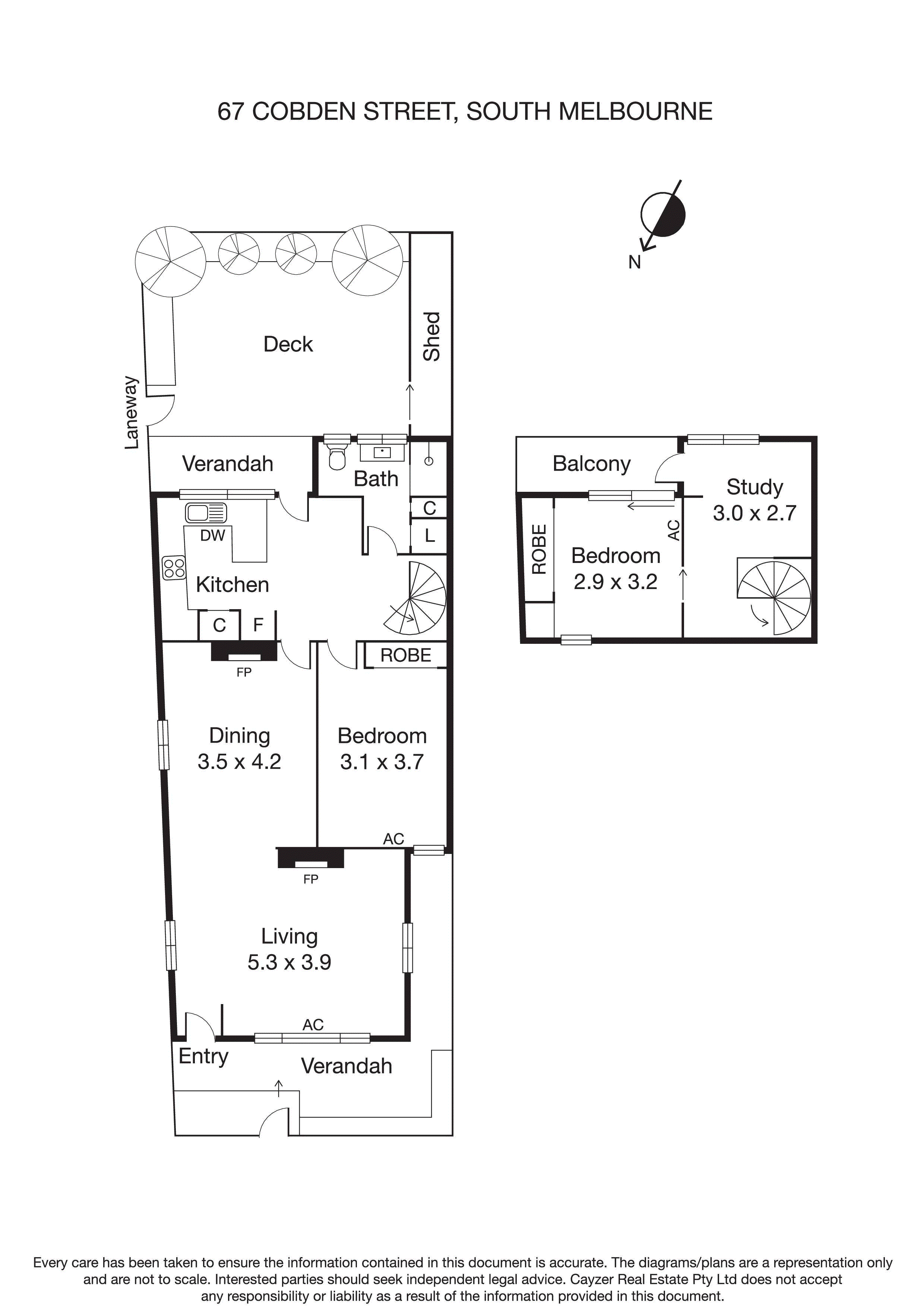 67 Cobden Street, SOUTH MELBOURNE VIC 3205 - Floorplan
