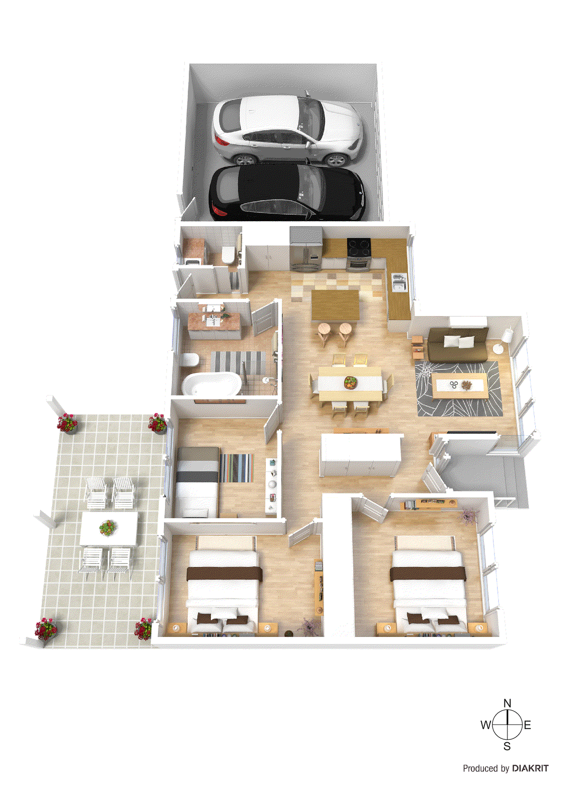 6/7 Crawford Road, Clarinda VIC 3169 - Floorplan