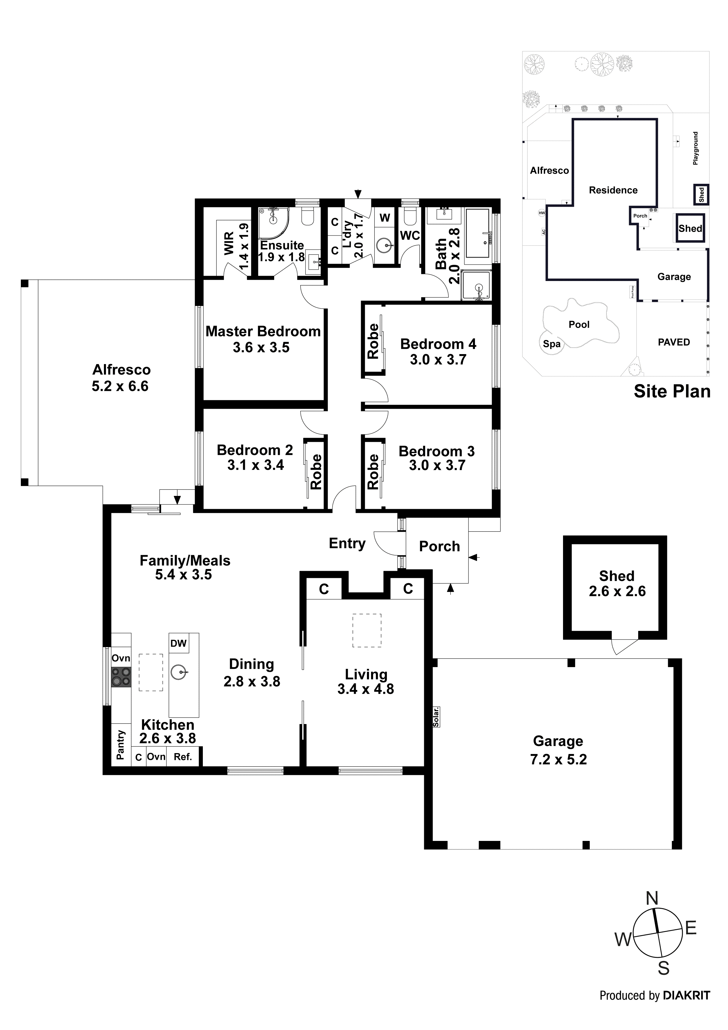 67 Darnley Grove, Wheelers Hill VIC 3150 - Floorplan